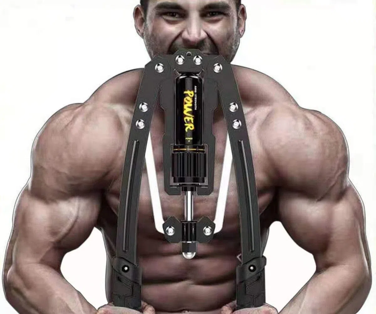 LEJIEYIN Twister Arm Exerciser - Regulowana moc hydrauliczna 10-199.6 kg / sprzęt do ćwiczeń ramion / ćwiczenia górnej części ciała / trening klatki piersiowej / maszyna do ćwiczeń ramion