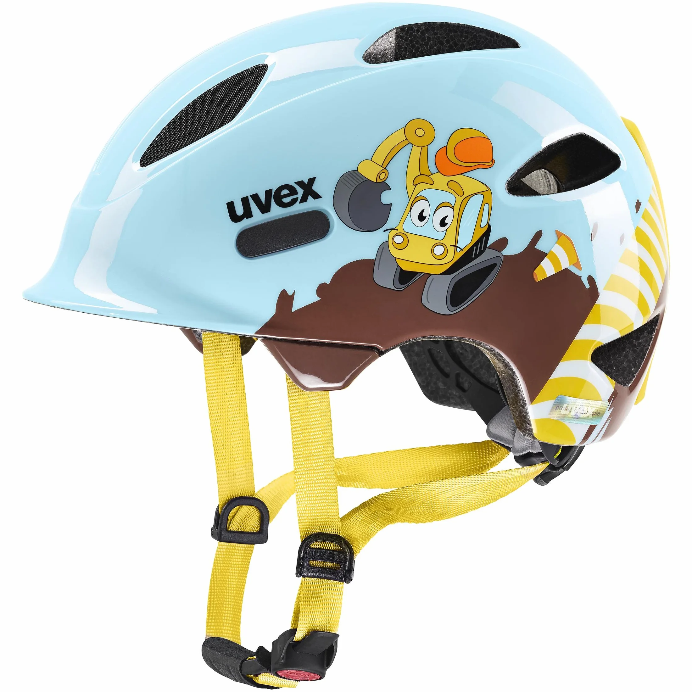 uvex oyo style lekki kask rowerowy dla dzieci regulacja wielkości 45-50 cm LED