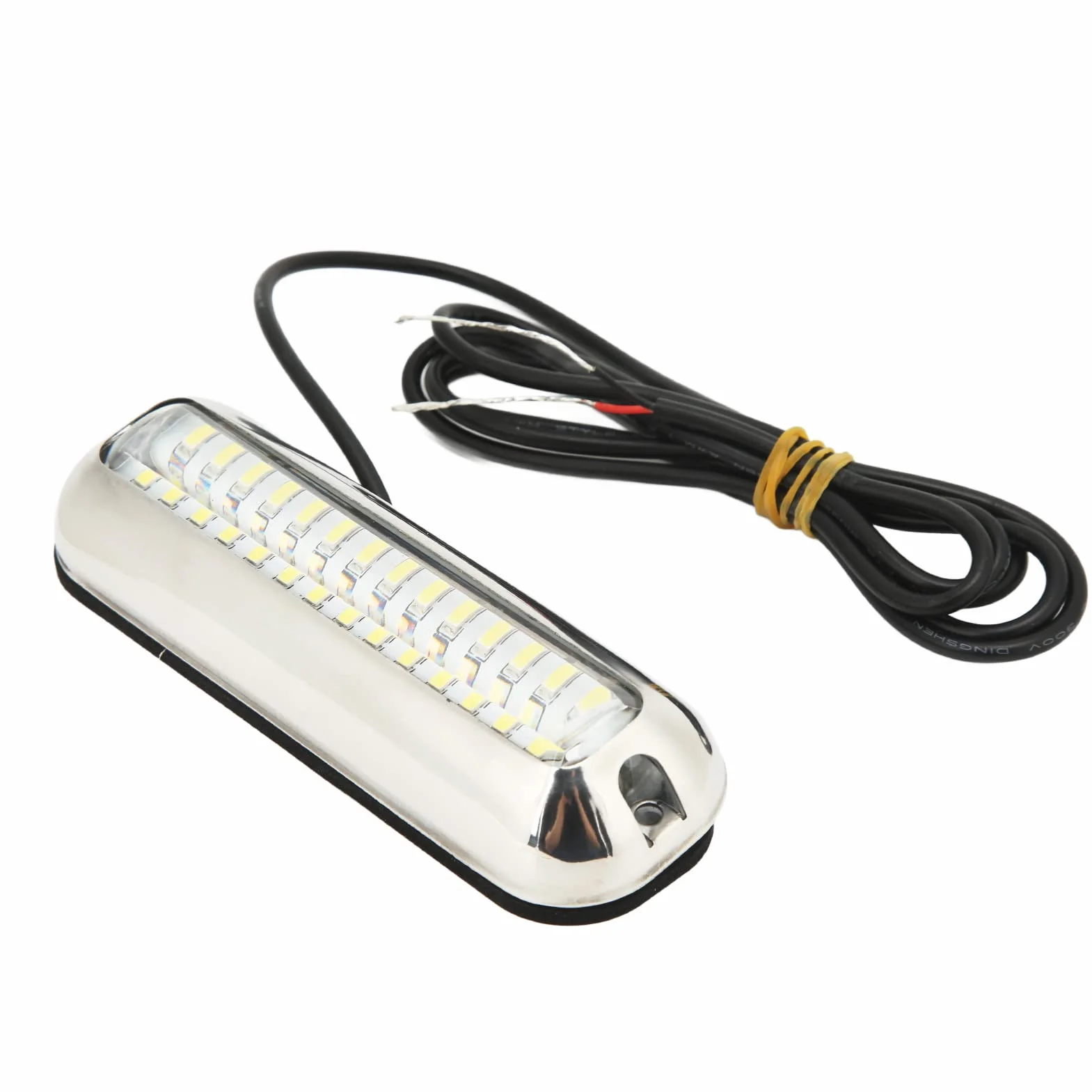 Marine Led Lights 42LEDS Wodoodporne Podwodne światło LED łodzi 10-30V DC Korek Spustowy światła dla Jachtu łódź/jacht Serii Statek/jacht Części(Niebieskie światło)