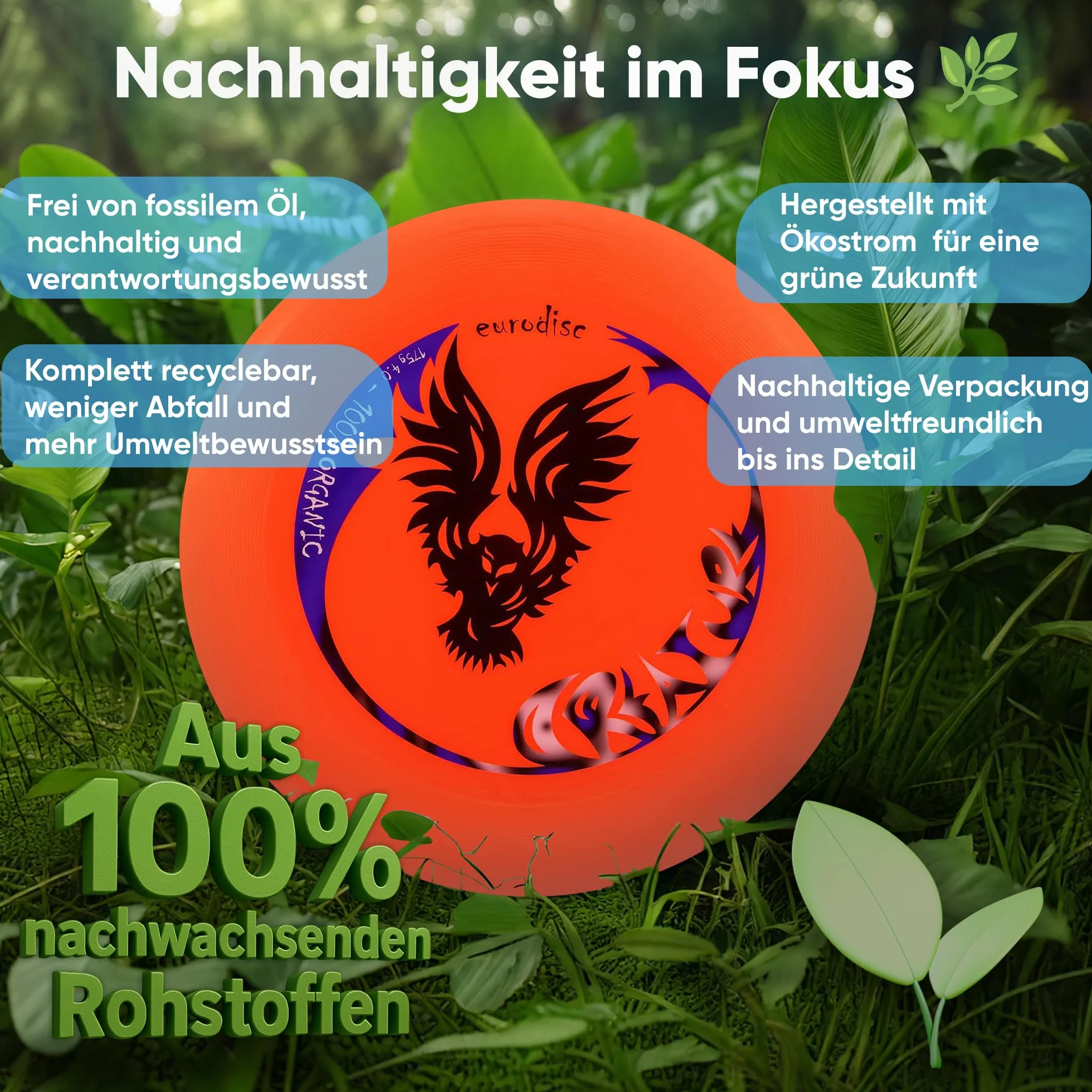 eurodisc 4.0 - Ultimate Frisbee Creature 175g