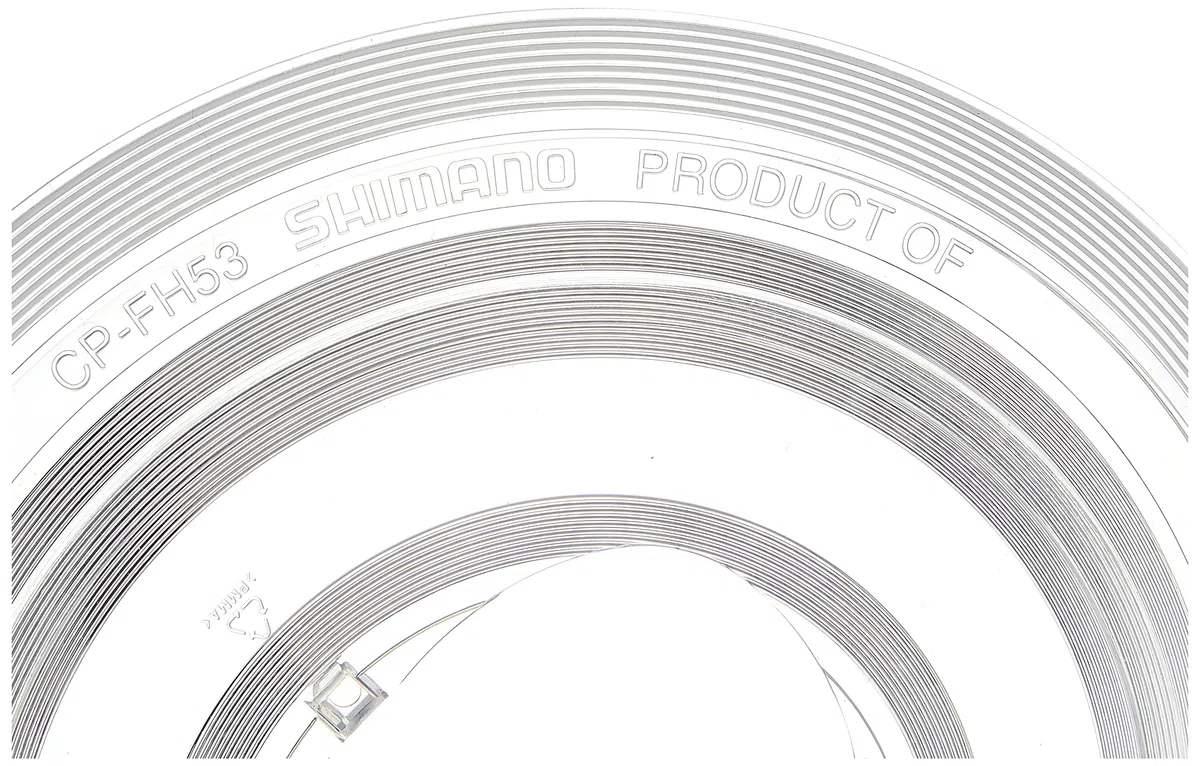 Shimano Unisex – tarcza ochronna na szprychy dla dorosłych, 2092134500, biała, rozmiar uniwersalny