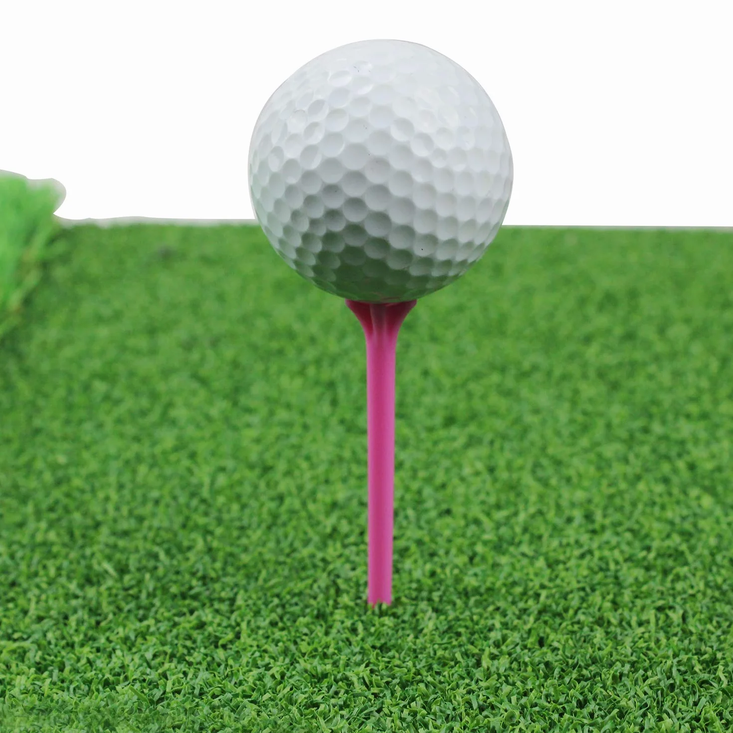 KOFULL Plastikowe koszulki golfowe Zero Friction Tour, koszulki golfowe, plastikowe, rozmiar 70 mm (2-3/10.2 cm), 100 sztuk