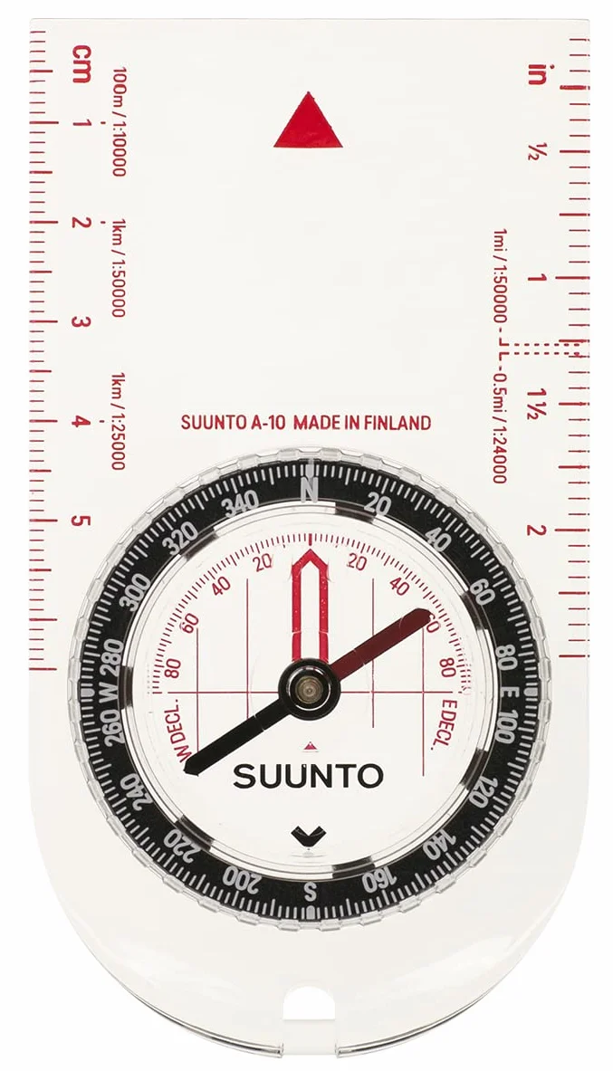 SUUNTO SS018266000 Kompas A-10 NH, ‎3.53 X 8.13 X 12.93 cm, 31.18 g, Czarny/Biały,