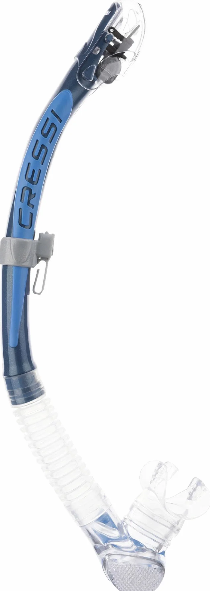 AERATORE ALPHA ULTRA DRY SIL. CLEAR/TUBO BLU AZZURRO