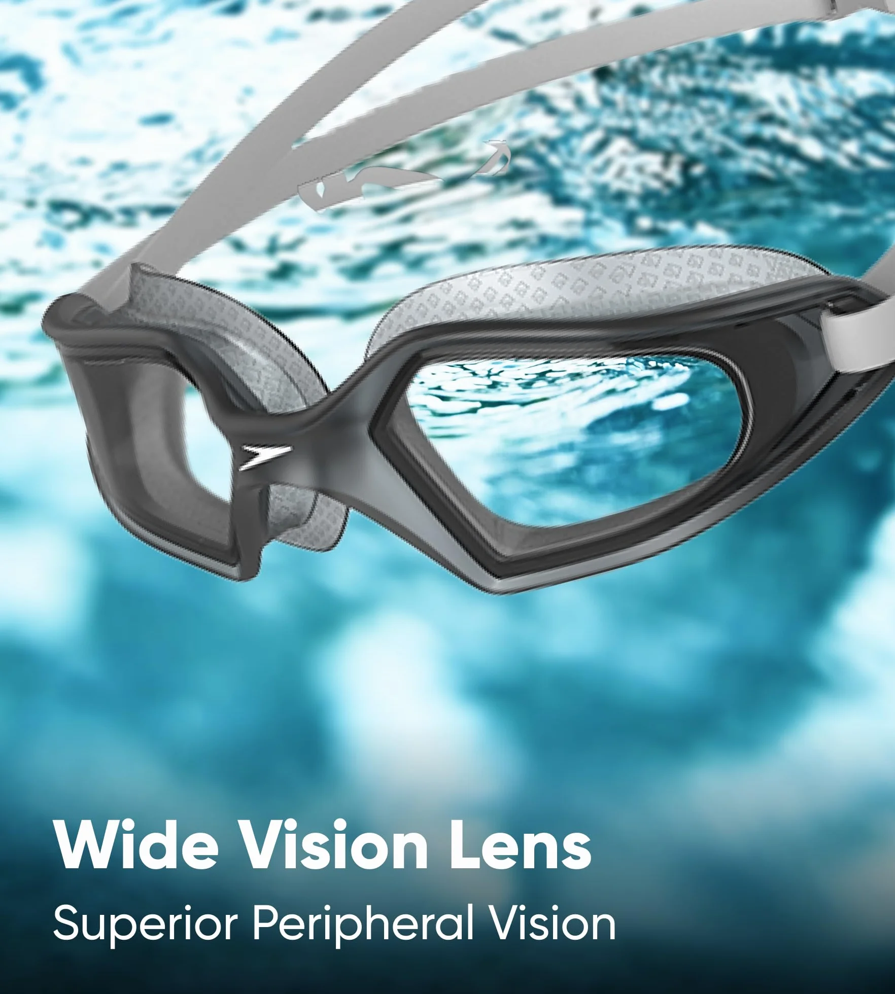 Speedo Okulary Pływackie Uniseks Hydropulse (1 w zestawie)