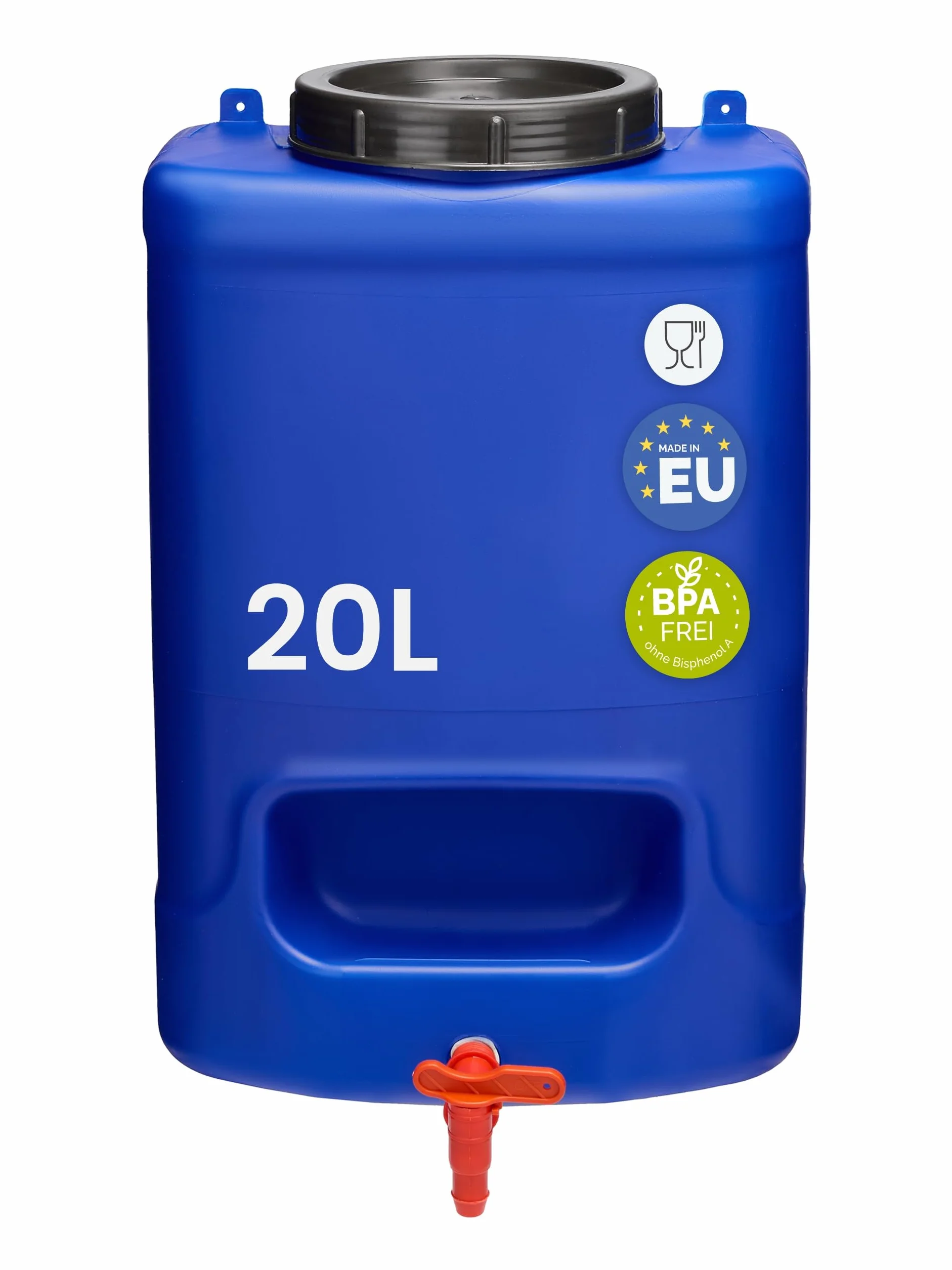 Garronda Kanister na wodę z kranikiem 20 L niebieski kempingowy outdoor