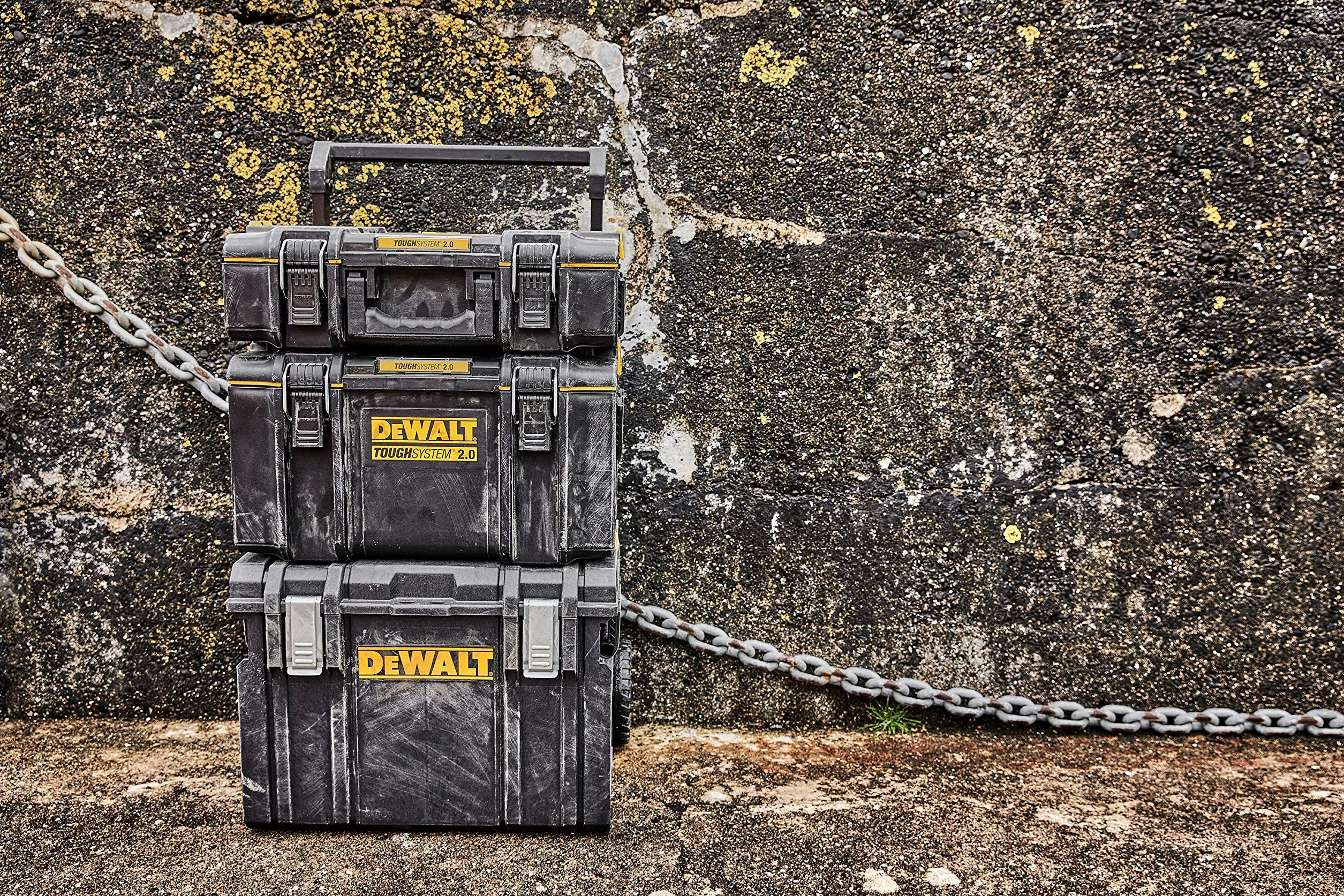 Dewalt Skrzynia na Narzędzia IP65 DWST83294-1 55.5 x 6.5 x 37 cm Szary Żółty