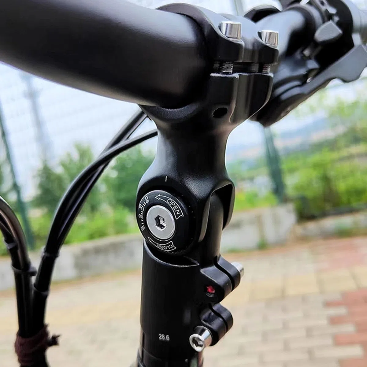 Azarxis Trzpień roweru regulowany w zakresie 0-90 stopni, 25,4, 31,8 mm, trzpień kierownicy rowerowej, 60, 80, 93, 100 mm, do roweru górskiego, roweru szosowego, BMX, MTB