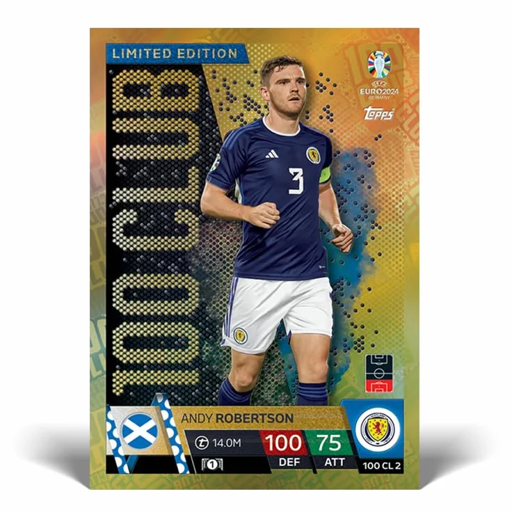 Topps Match Attax Euro 2024 Mega Tin 2 Next Gen 44 karty + 4 ekskluzywne limitowane