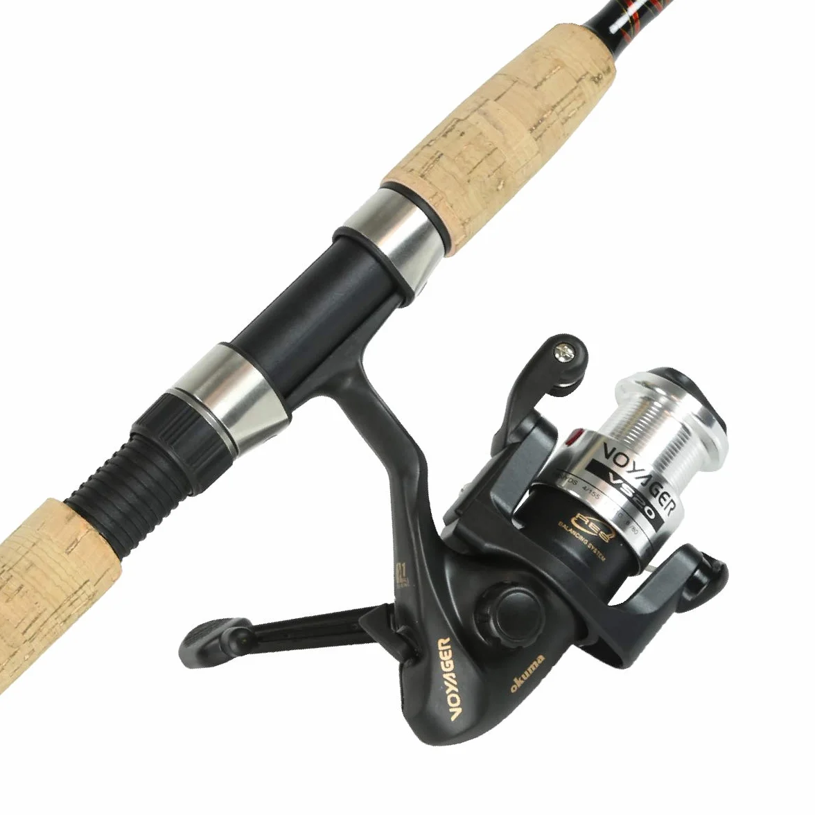 Okuma Voyager Spinning Freshwater zestaw podróżny, VS-605-20, niebieski