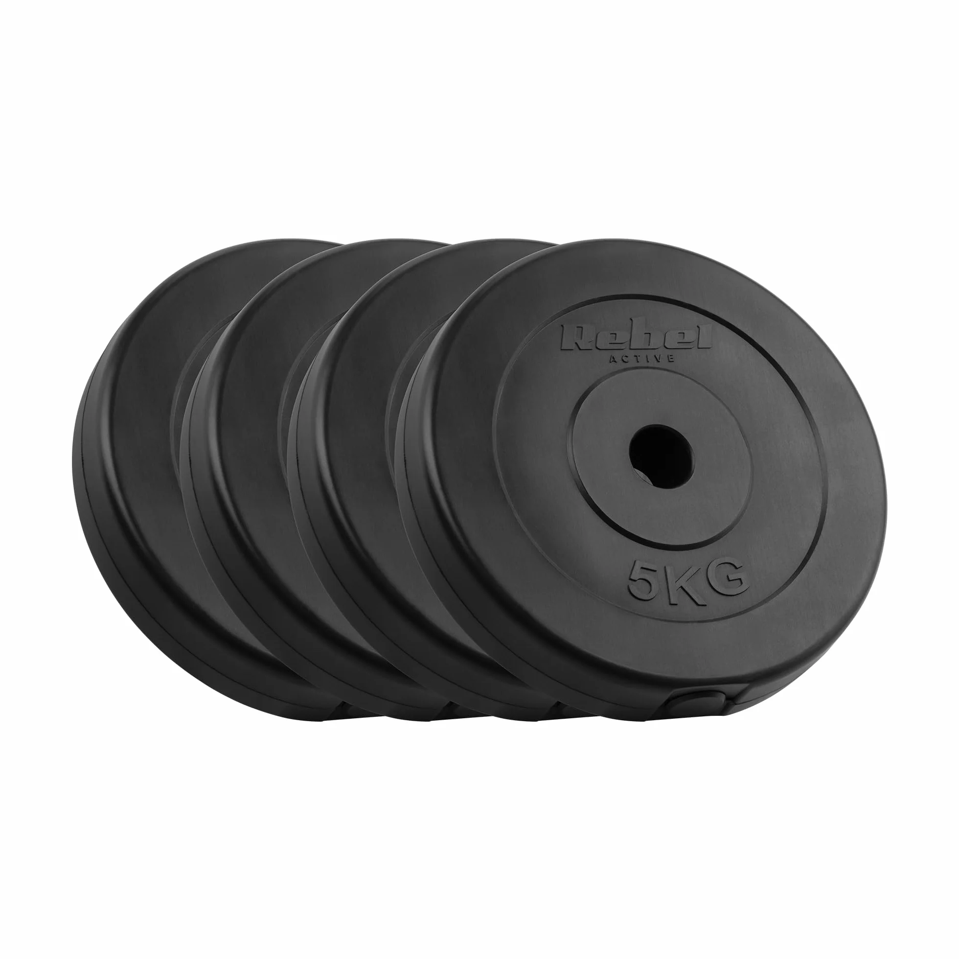 Rebel Zestaw Obciążeń Bitumicznych 4x5kg Otwór 31mm Talerz Klasyczny RBA-2116