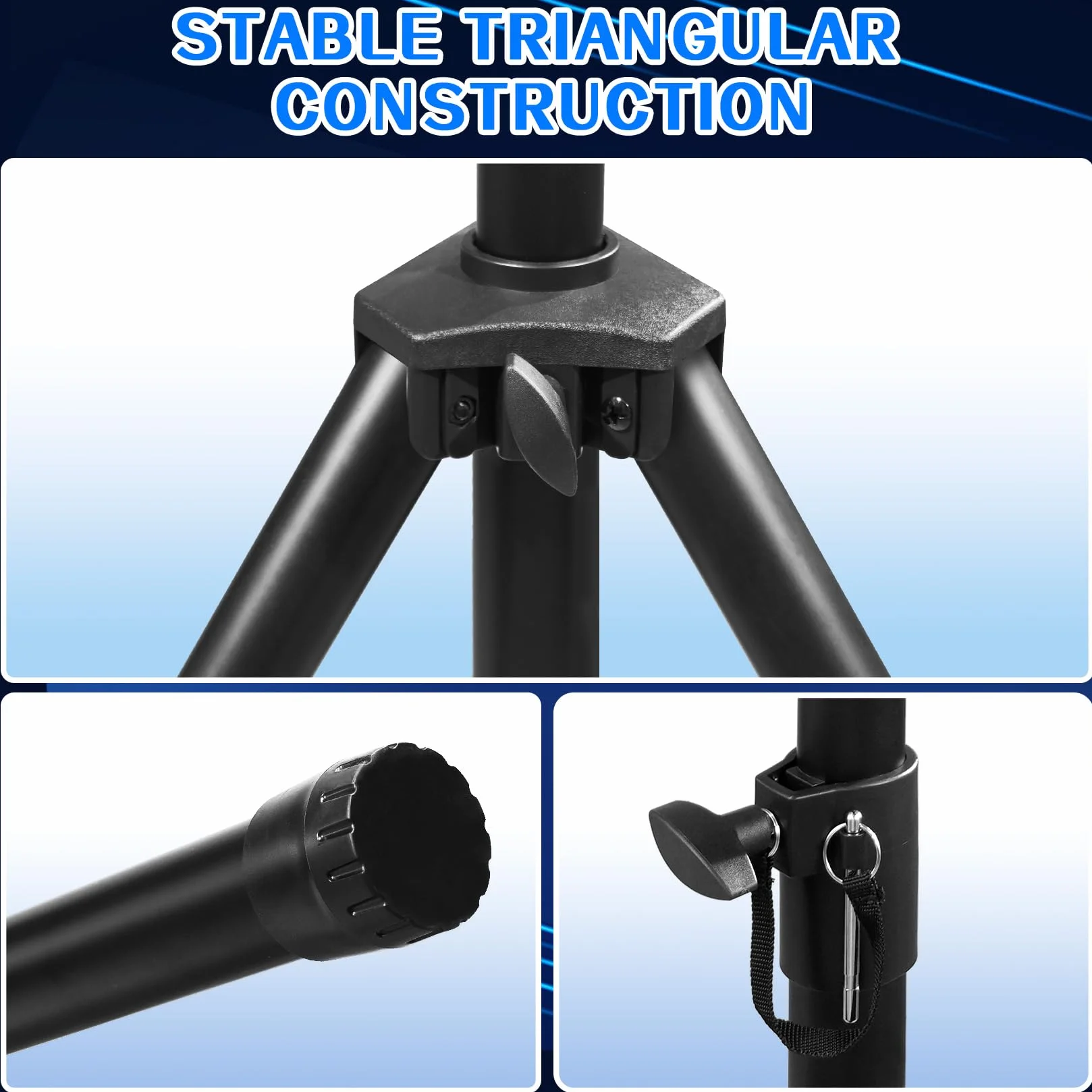 Turnart Stojak do darty, akcesoria do tarczy elektronicznej, 106-200 cm, ciężki stojak, 3,7 kg