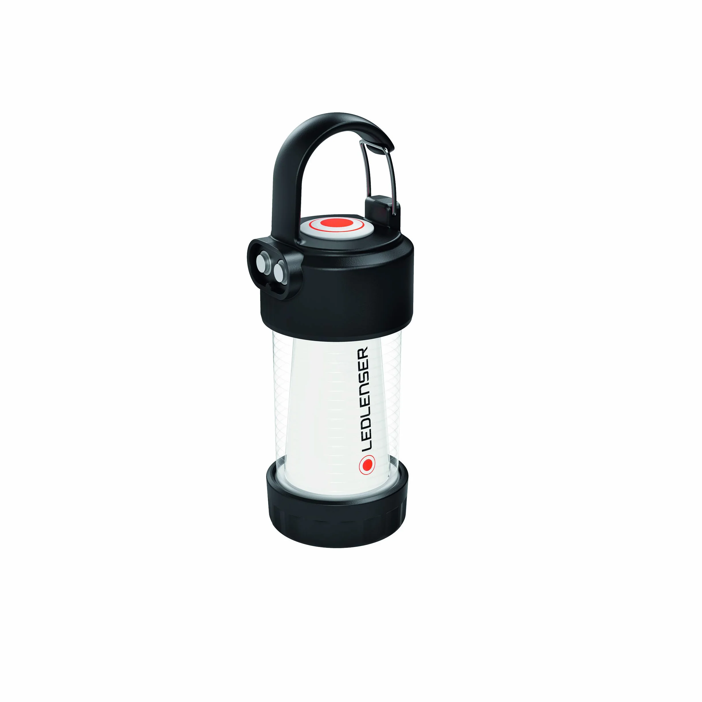 Ledlenser ML4 Latarnia, akumulator typu 14500 z możliwością ładowania, 300 lumenów, nieoślepiająca (opatentowana), do 45 godzin pracy, czerwone światło, możliwość zasilania bateryjnego 1xAA