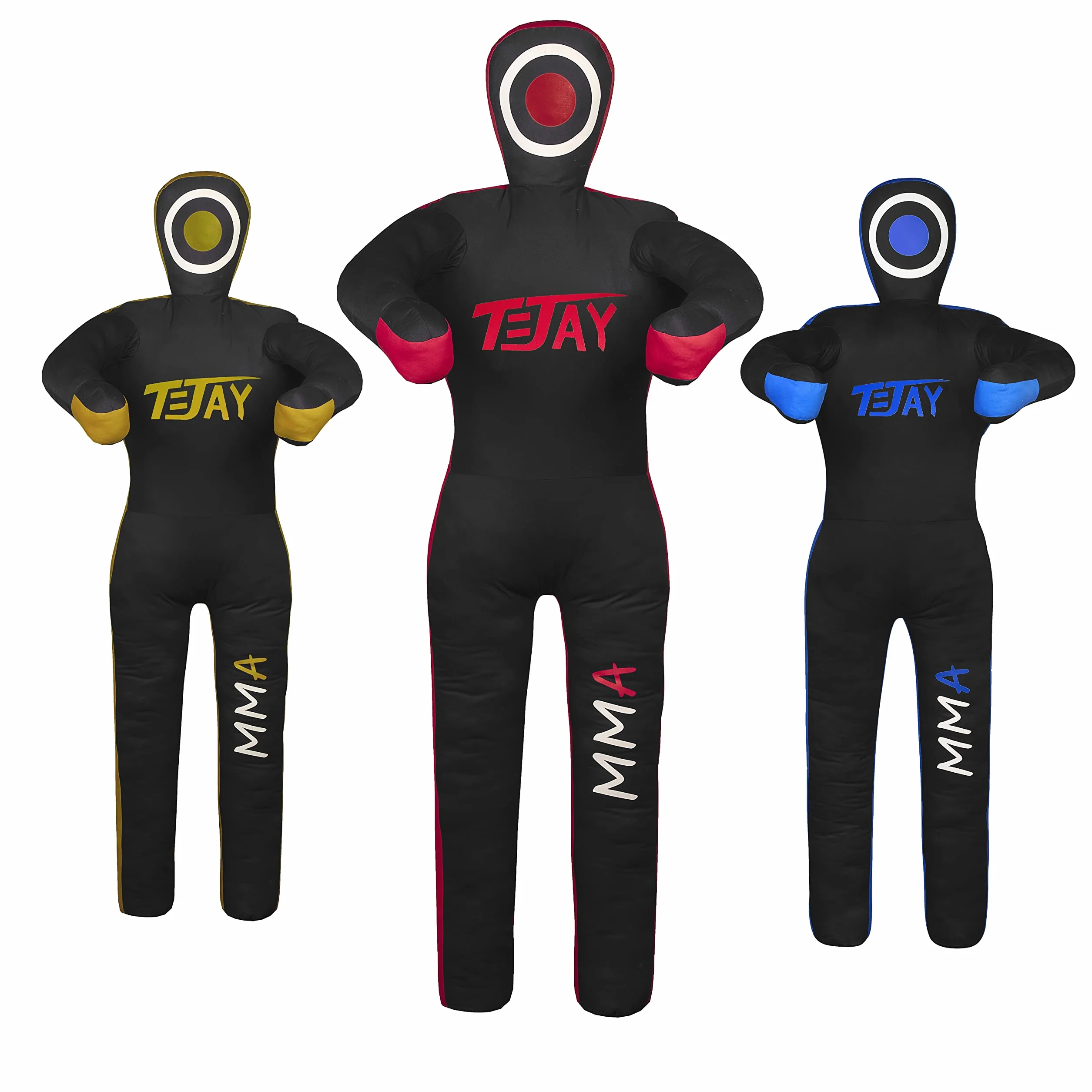 T=JAY MMA Standposition Grappling Dummy für Jiu Jistu Brazilian BJJ, Wrestling, Judo Karate Werfen und Dummy zur Unterwerfung, UNGEFÜLLT