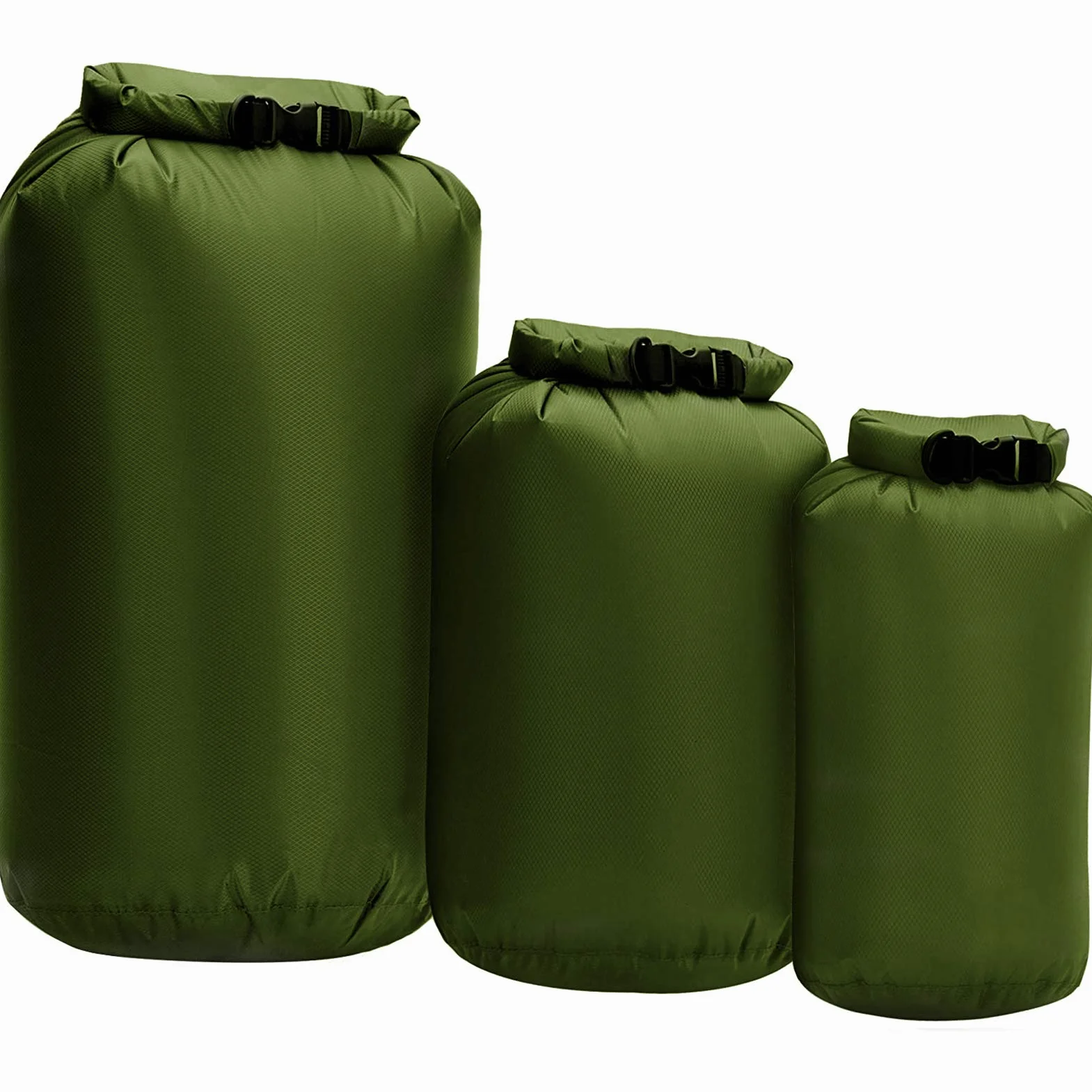Lixada 3 sztuki worek do pakowania 8 l, 40 l i 70 l, wodoszczelny worek do pakowania Roll Top Dry Bag przenośny worek do pływania kajakiem, łodzi, wędkowania, pływania, pływania kajakiem, raftingu