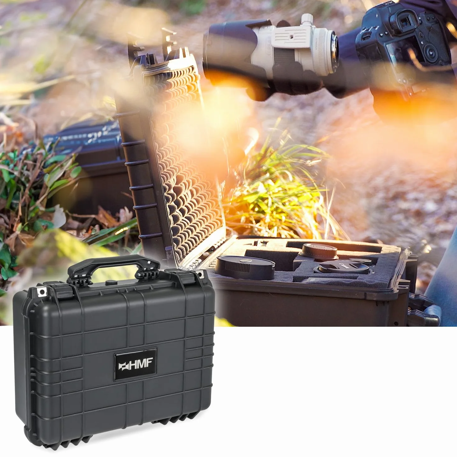 HMF ODK100 Walizka outdoorowa na przybory fotograficzne 41 x 32 x 17,5 cm
