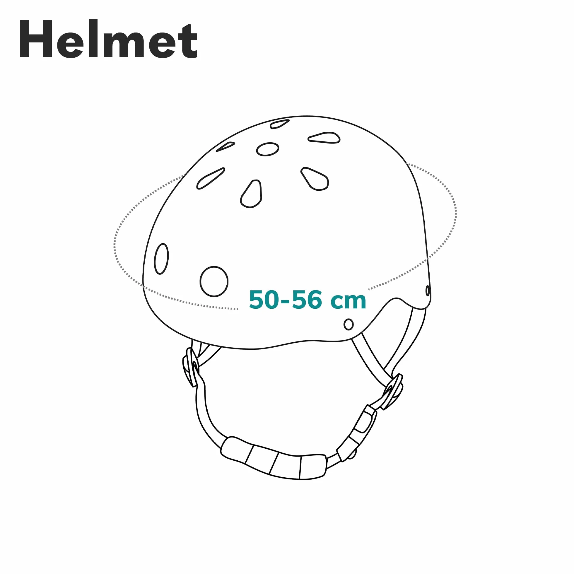 LIONELO Helmet Ochronny Kask Rowerowy dla Dzieci, Regulowany 50-56 cm, Osłona na Podbródek, Kask Dla Dziewczynek i Chłopców z Certyfikatem Intertek, Rozmiar S