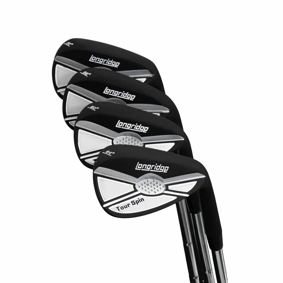 Longridge Tour Spin Golf Wedge, czarny