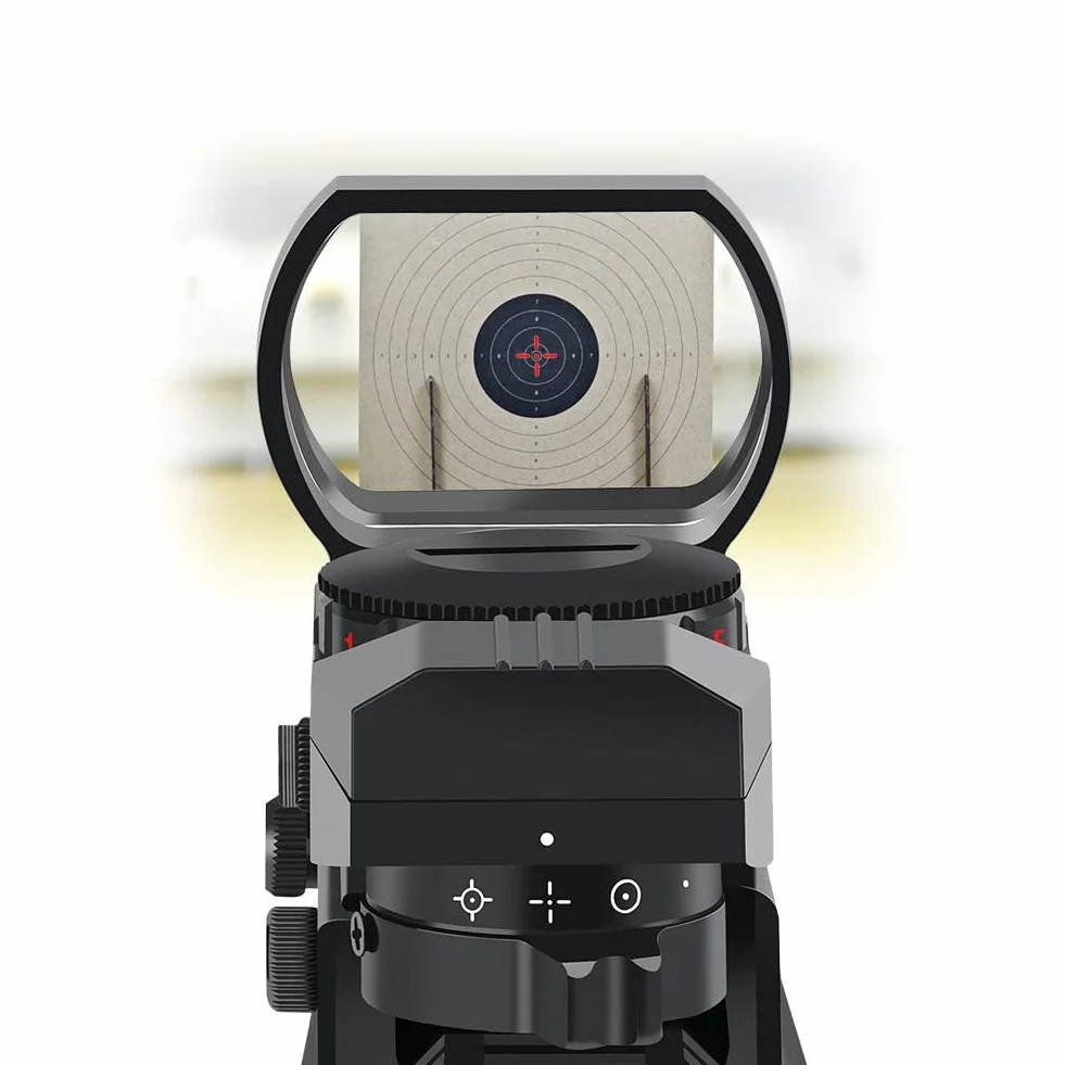 Feyachi RS-28 Red Dot Visor Zielony Reflex Sight z Regulowanym Tactical Reticle Scope Kompatybilny z 20mm / 22mm Picatinny