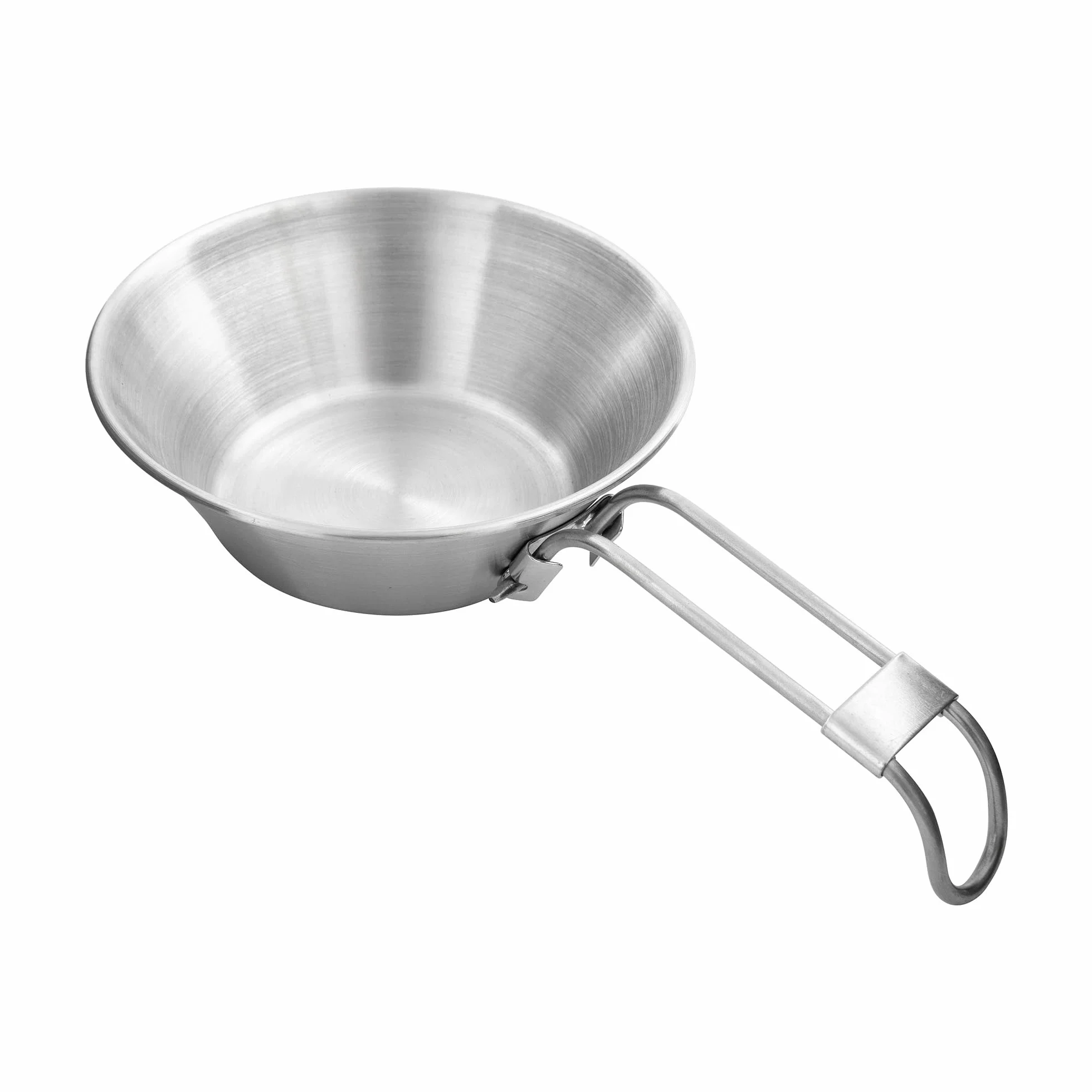 Tatonka Bowl 250 ml - miska ze stali nierdzewnej ze zdejmowanym uchwytem składanym i skalą objętości - Ø 12,5 x 4,5 cm