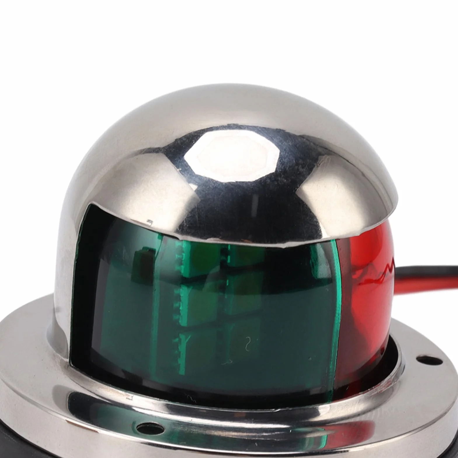 Światła Nawigacyjne dla łodzi, światło łukowe LED DC12V, 2 Kolory, widoczność 225° dla łodzi Rybackich