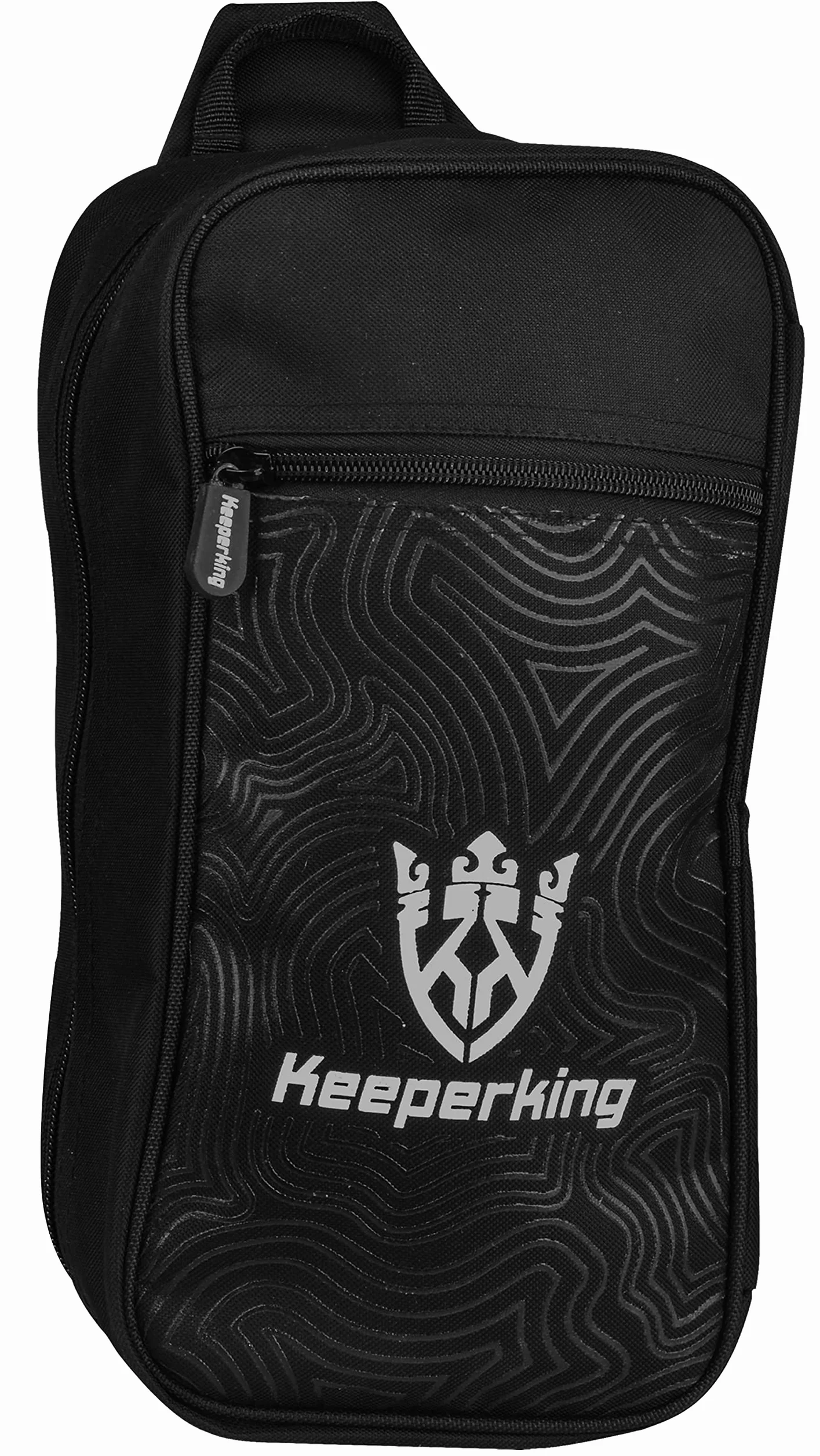 Keeperking Torba bramkarska, torba sportowa, torba treningowa dla bramkarza, czarna
