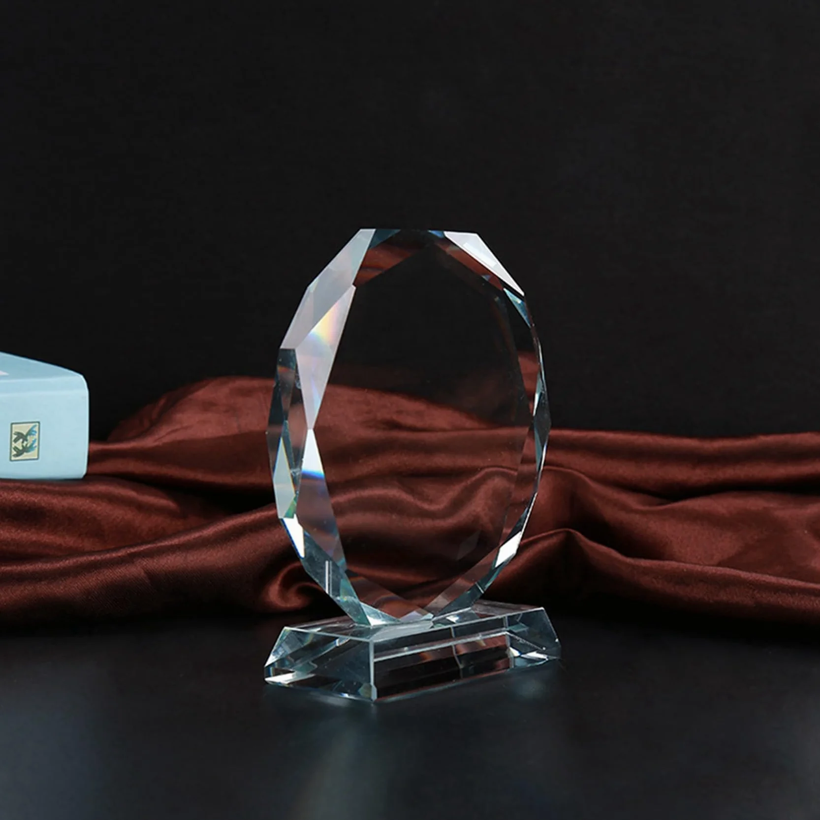 Trofeum Ze Szkła Kryształowego Puste Kryształowe Medal Sezon Ukończenia Szkoły Pamiątkowe Nagrody Firmowe
