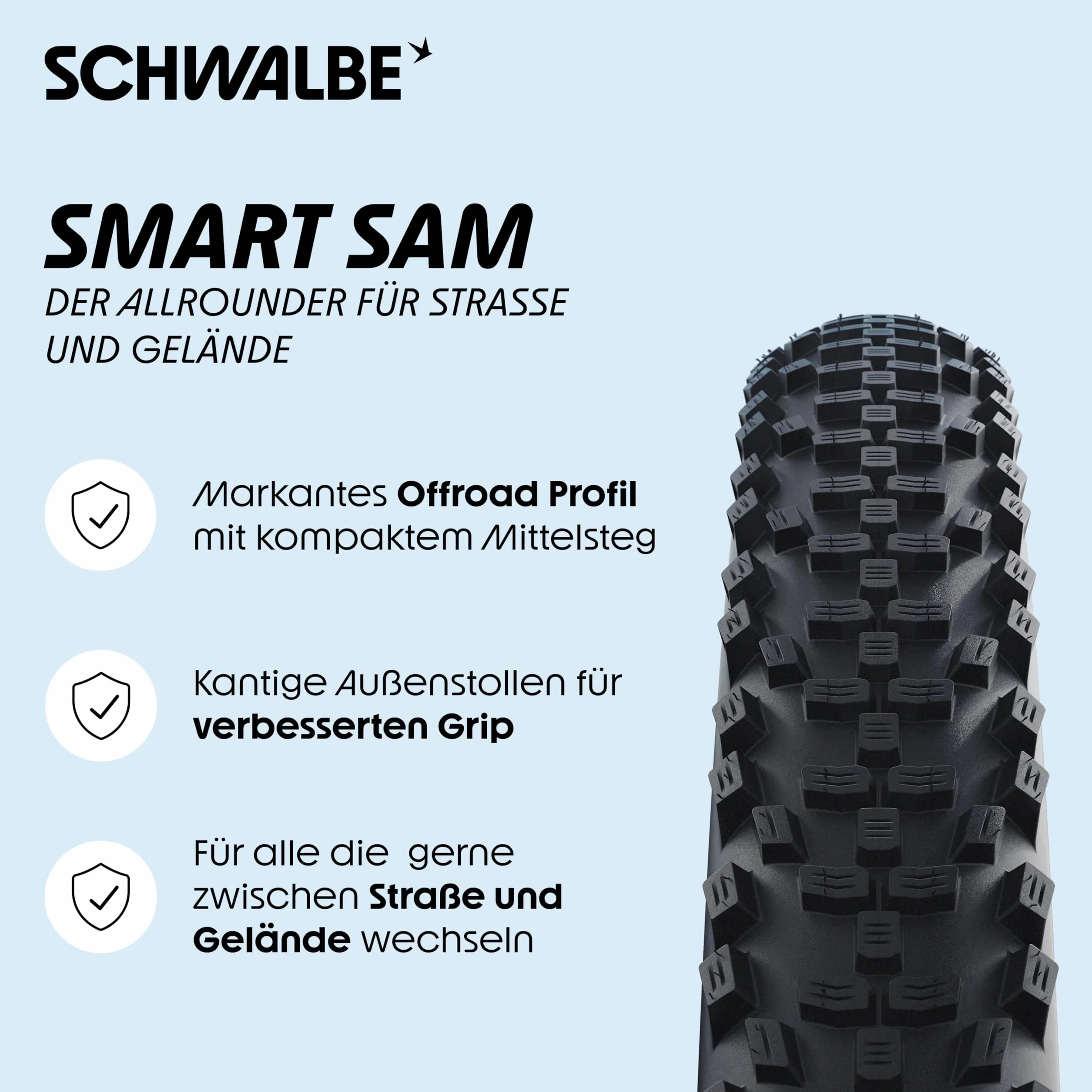Schwalbe Smart Sam K-Guard opona przewodowa