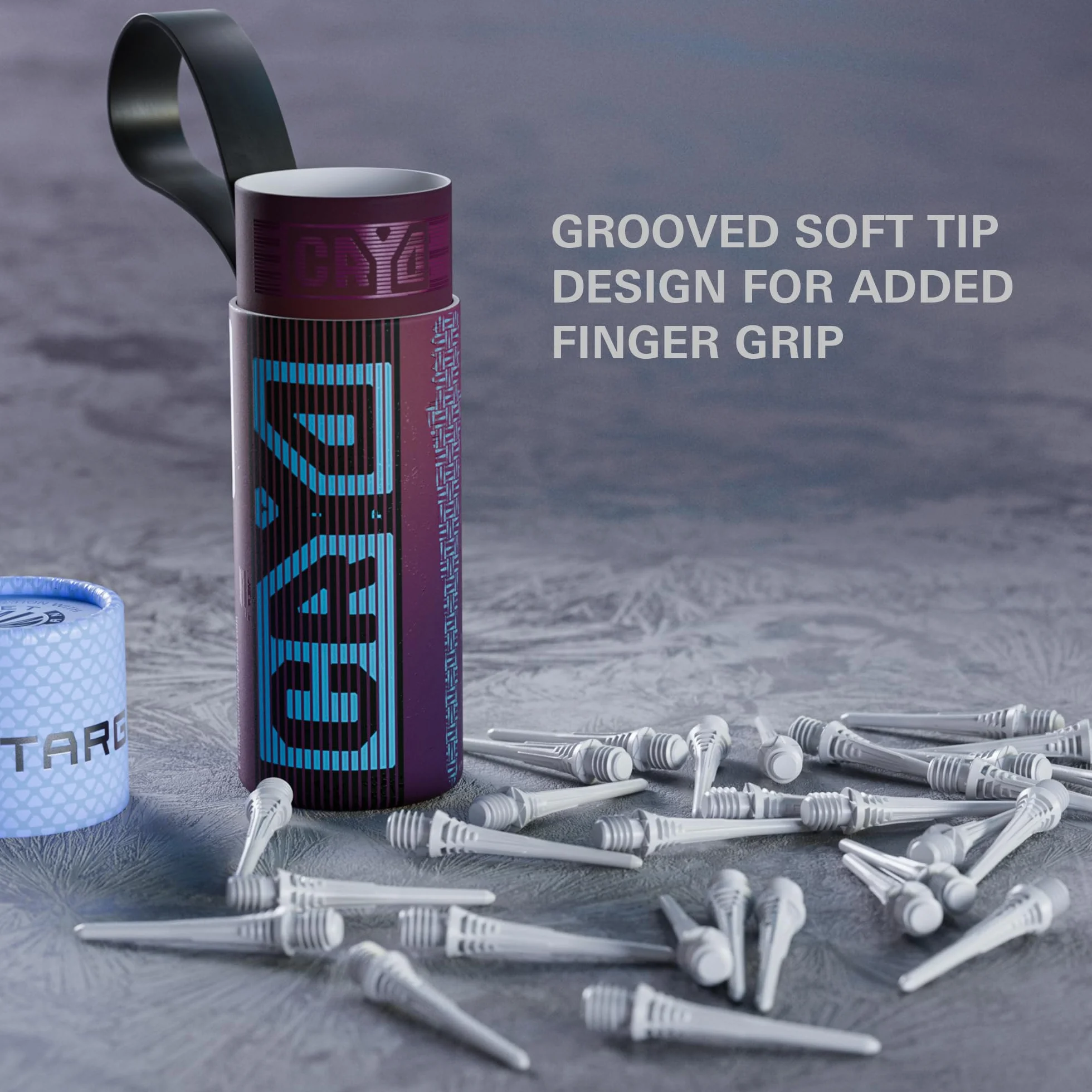 Target Darts Cryo Soft Tip Point Multipack Set of 30 Tips, White/Black, Gwint 2BA