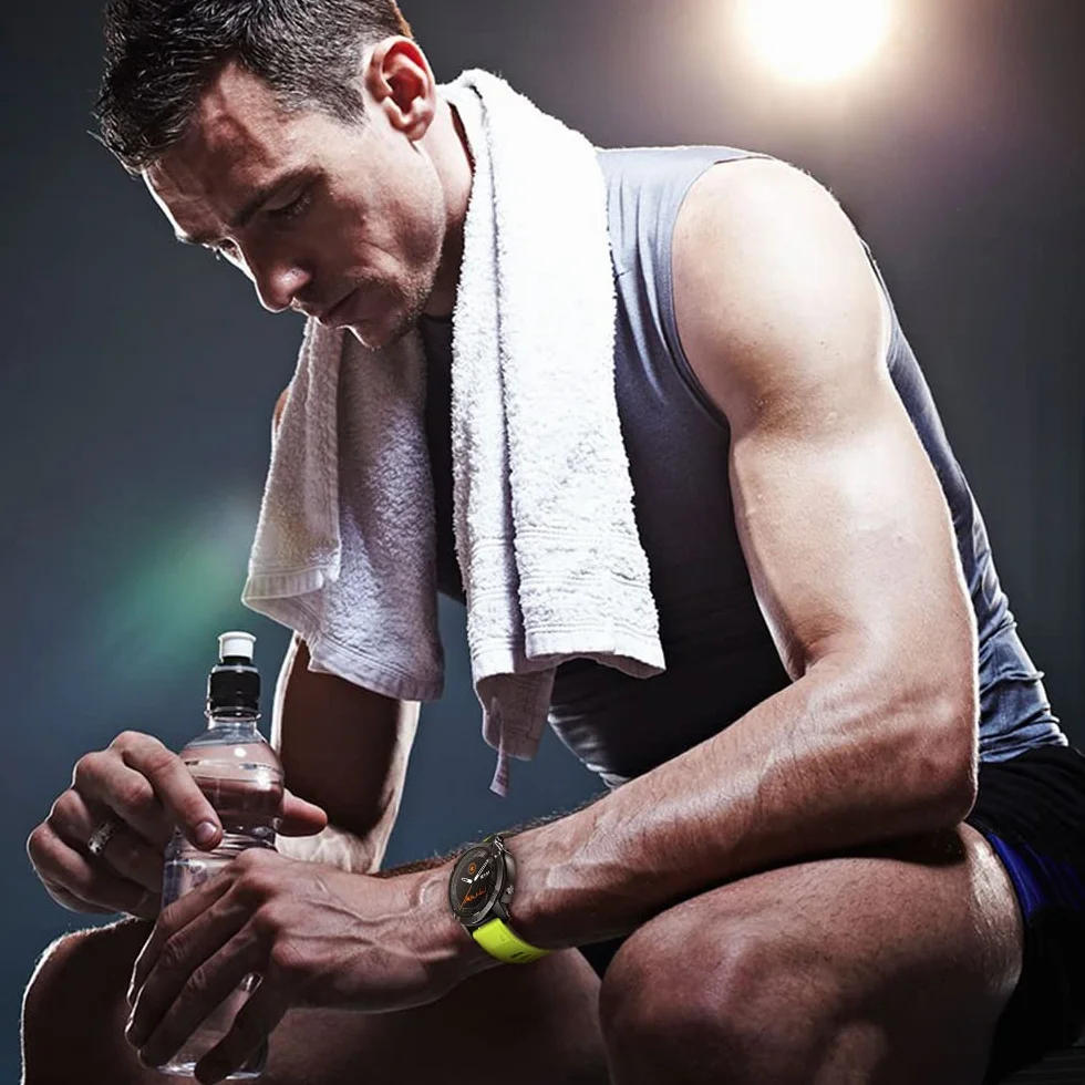 NotoCity bransoletka Quickfit 26 mm, kompatybilna z Garmin Fenix 6X / 6X pro / Fenix 7X, silikonowa bransoletka do zegarka Garmin Fenix 5X / 5X Plus, zielono-czarna