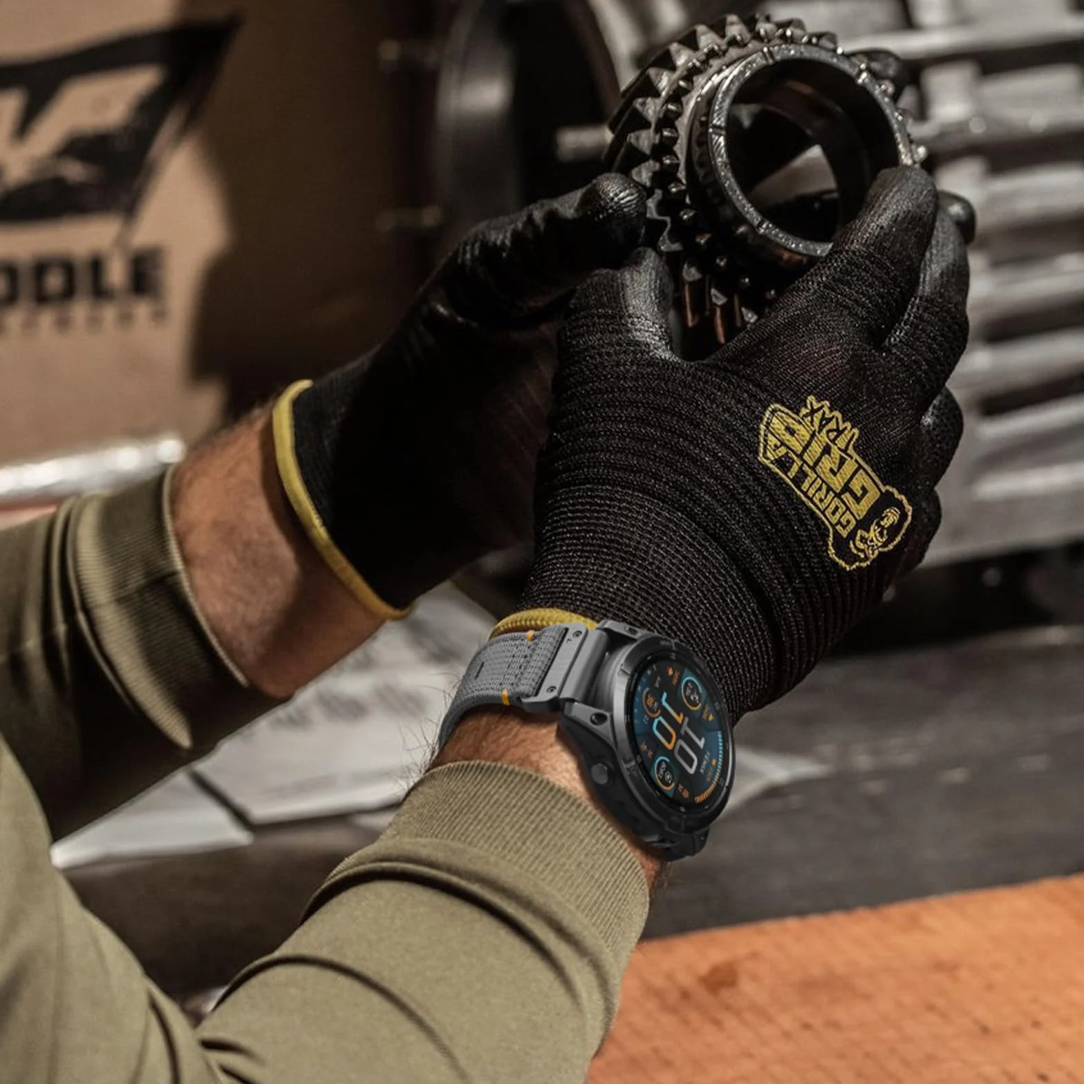 Bandletic 22mm 26mm QuickFit Pasek kompatybilny z Garmin Fenix 8 47mm/51mm, do Fenix 7/6/5/3, nylonowy pasek do Epix/Forerunner/Instinct/Enduro/Tactix/Descent/Quatix/Tactical/Tide/Solar
