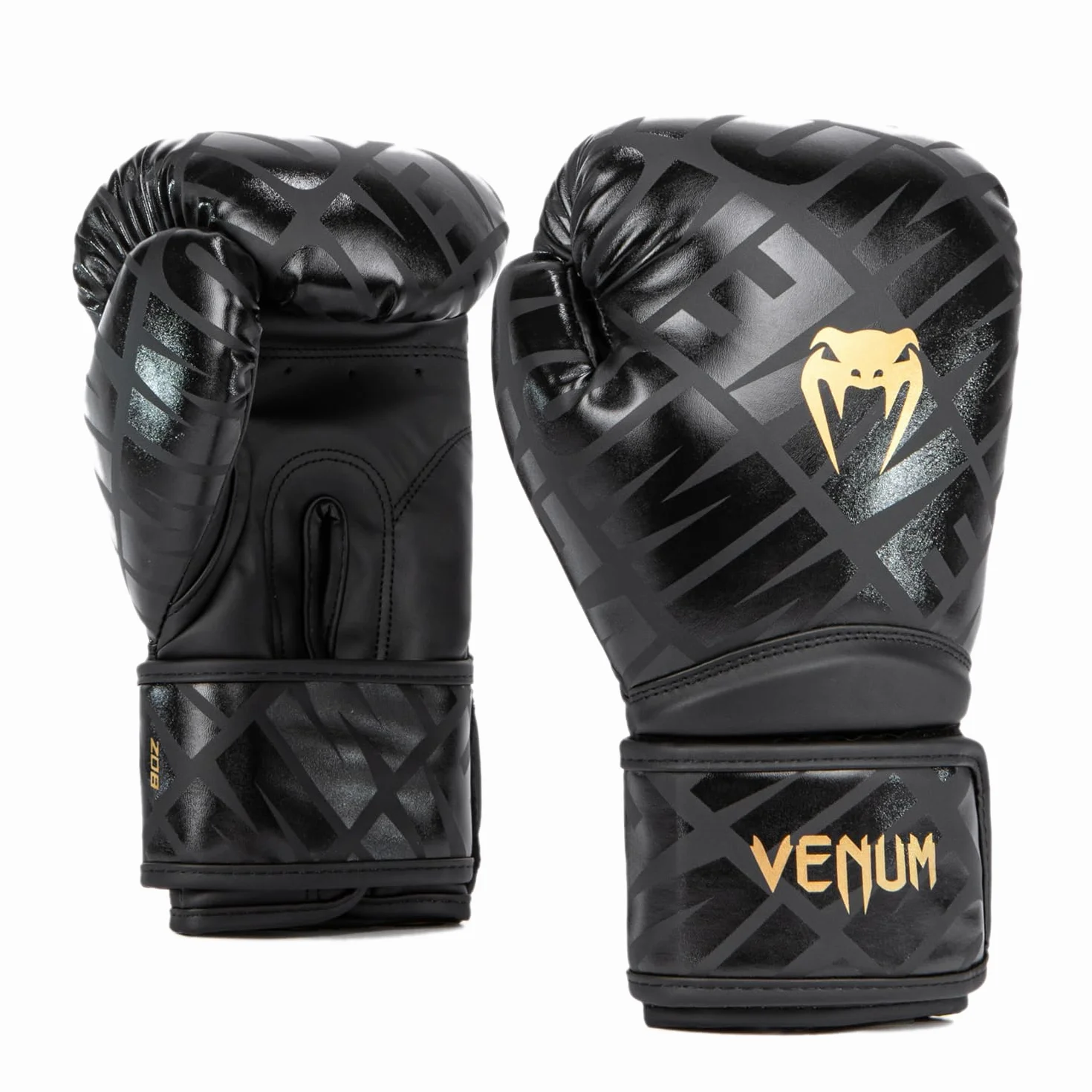 Venum Contender 1.5 XT Dziecięce rękawice bokserskie - czarne/złote - 170.1 g