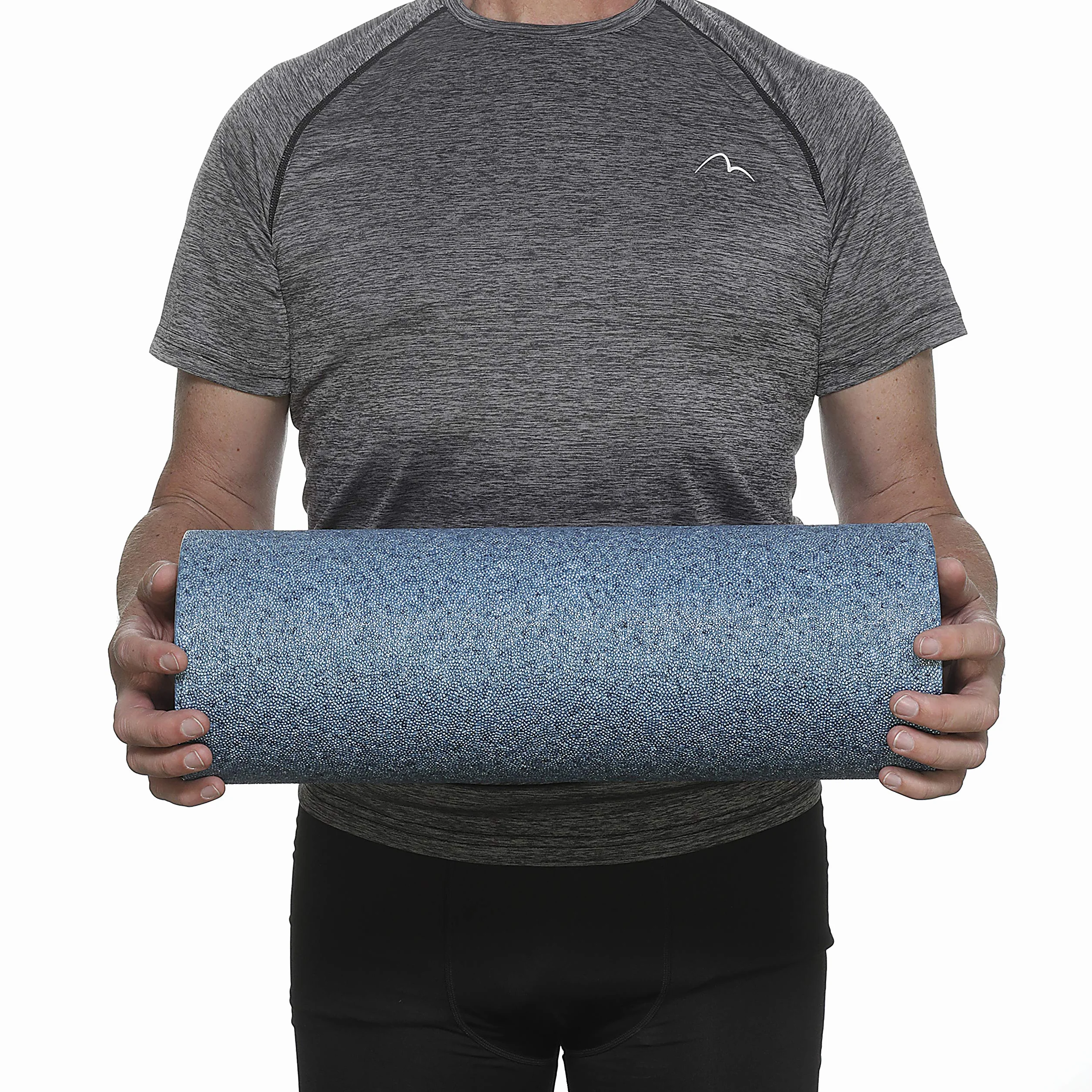 BODYMATE – wałek powięziowy Standard, średniotwardy/twardy, długość 45 cm, średnica 15 cm, e-book gratis – profesjonalne rozmiary wałków powięziowych