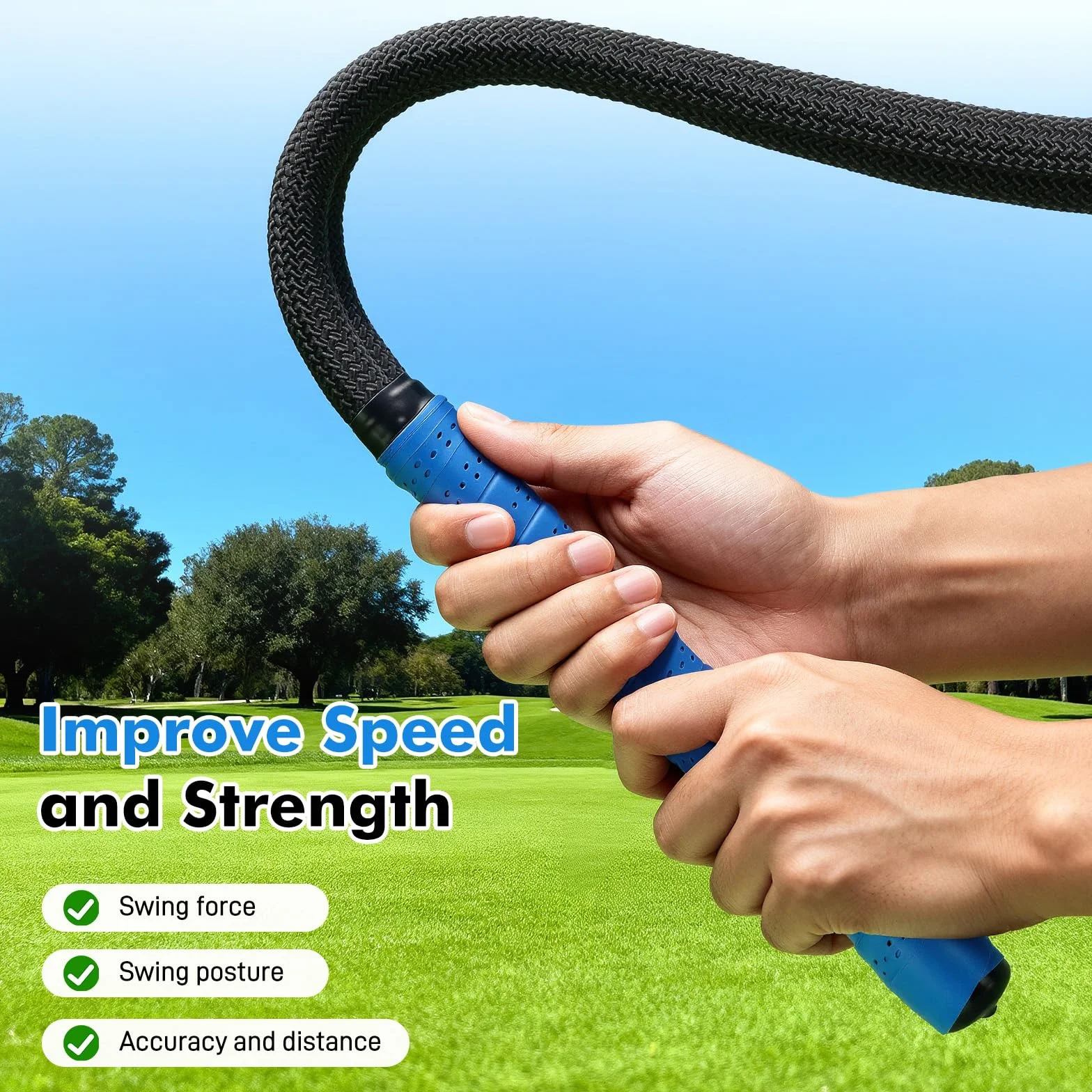 Starvortex Golf Swing Trainer, wysuwany trener zamachowy do treningu