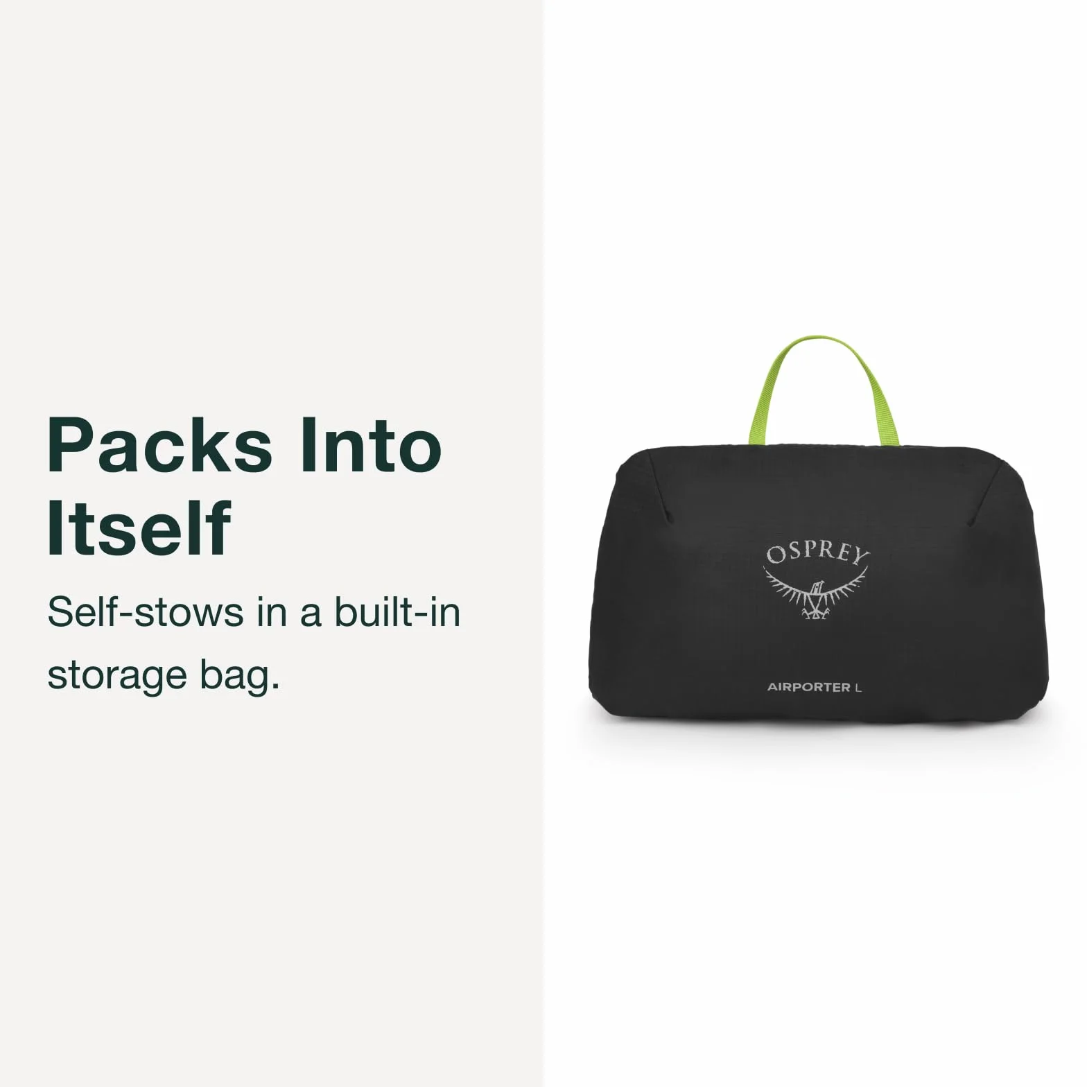Osprey Airporter małe akcesoria unisex - Travel Black O/S