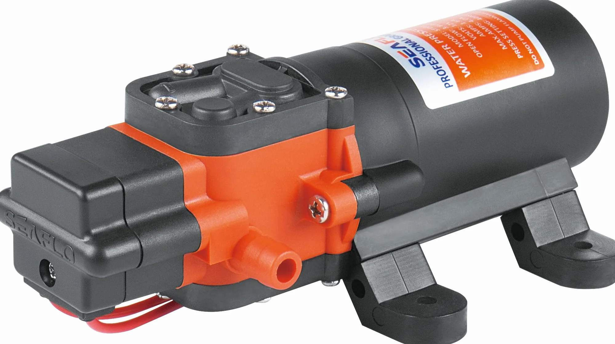 Seaflo DC 12 V 4,3 l/min 2,4 bar pompa membranowa ciśnieniowa 2-komorowa