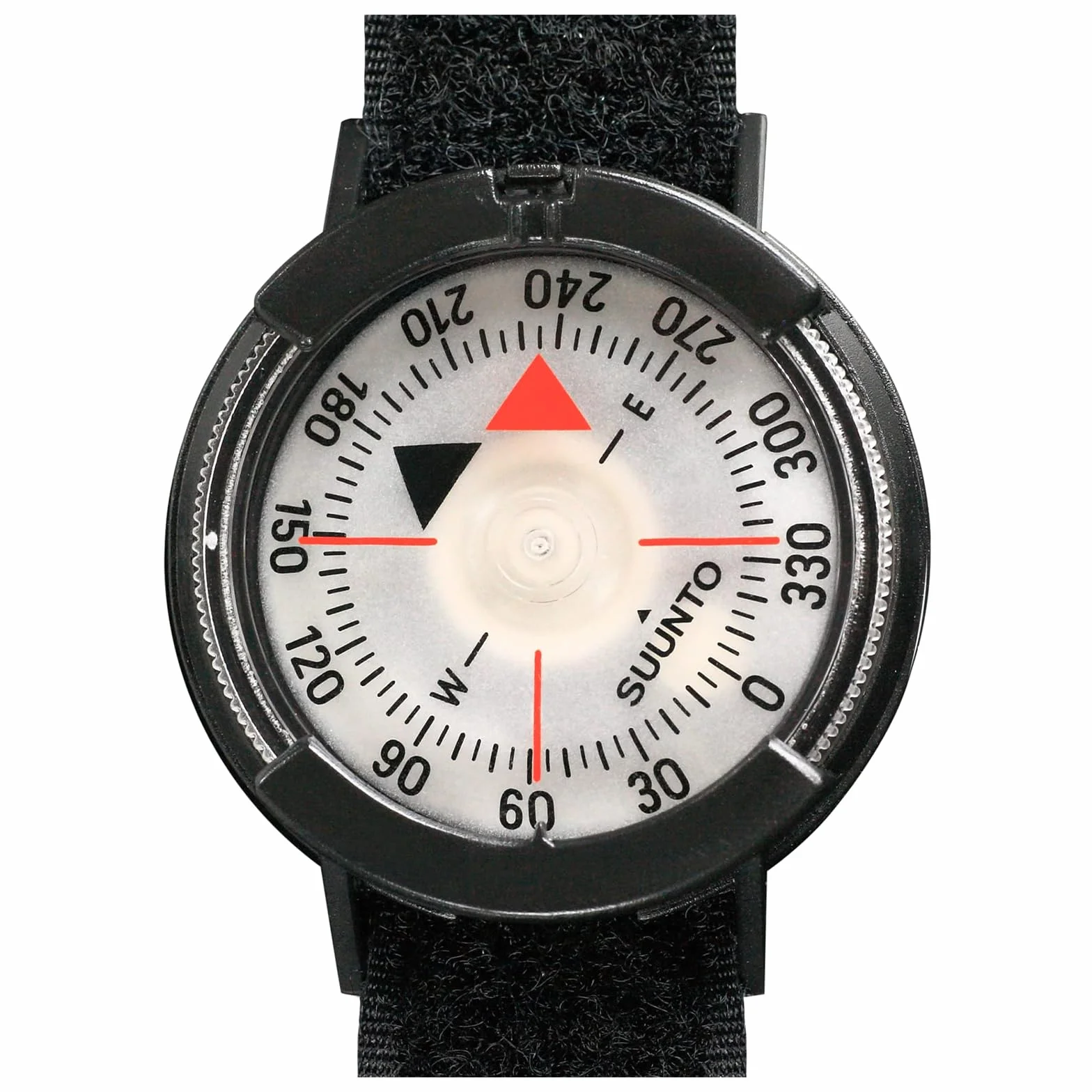 SUUNTO SS012055014 Kompas M-9 NH, Półkula Północna, z Opaską na Rzepy, Czarny