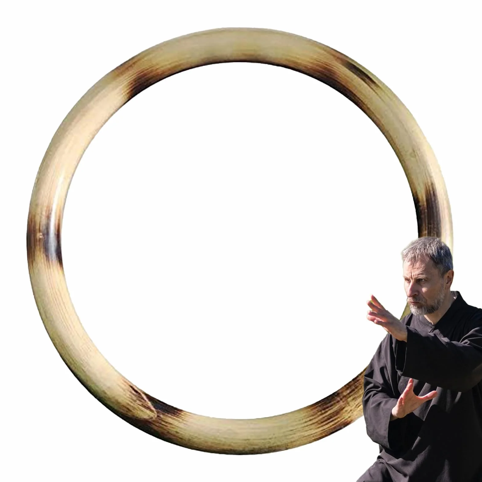 Pierścień rattanowy do ćwiczeń siłowych Kung Fu dla kobiet i mężczyzn