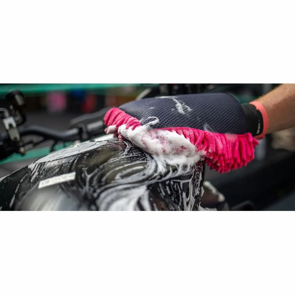Muc Off Unisex 20411 Rękawica 2 w 1, Różowy