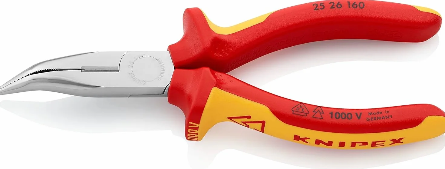 KNIPEX Szczypce tnące półokrągłe izolowane VDE 160 mm 25 26 160