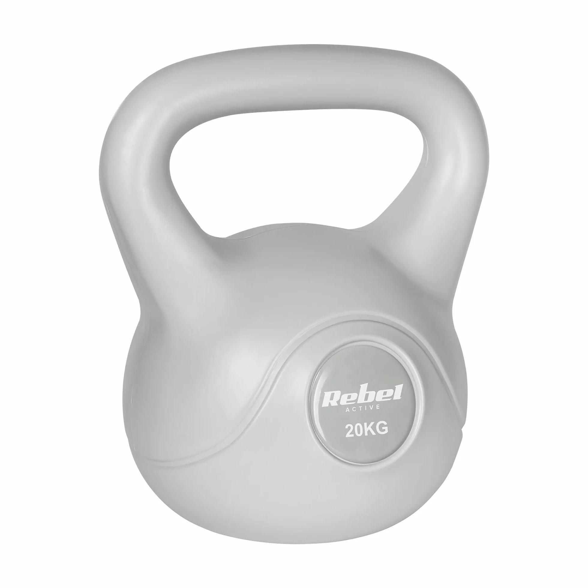 Rebel Electro Kettlebell Bitumiczny 20kg Szary