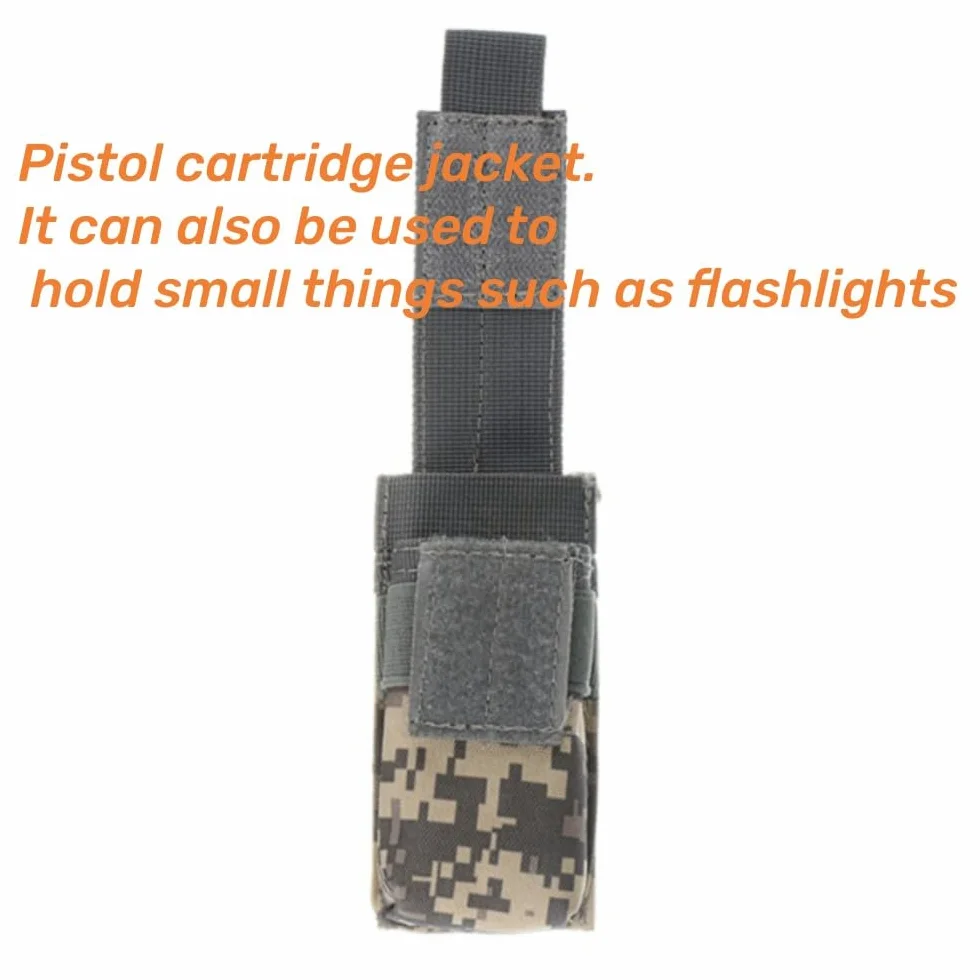 ACEXIER Polowanie Odkryty Nóż Holster Molle Latarka Torba Uchwyt Magazyn Box Torba pistolet wojskowy M5 latarka taktyczna Torba