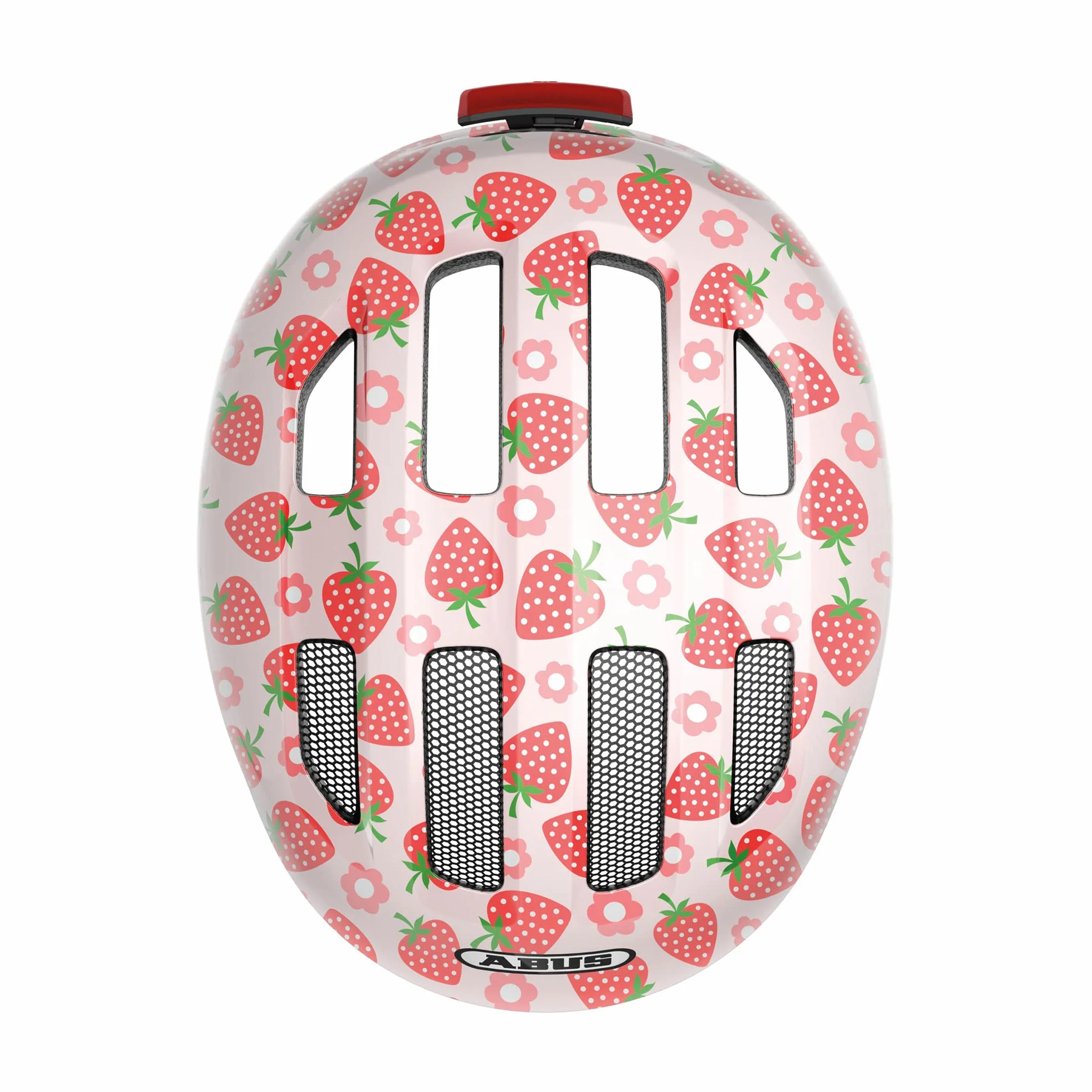 ABUS Smiley 3.0 kask dziecięcy z oświetleniem LED, głębokie dopasowanie