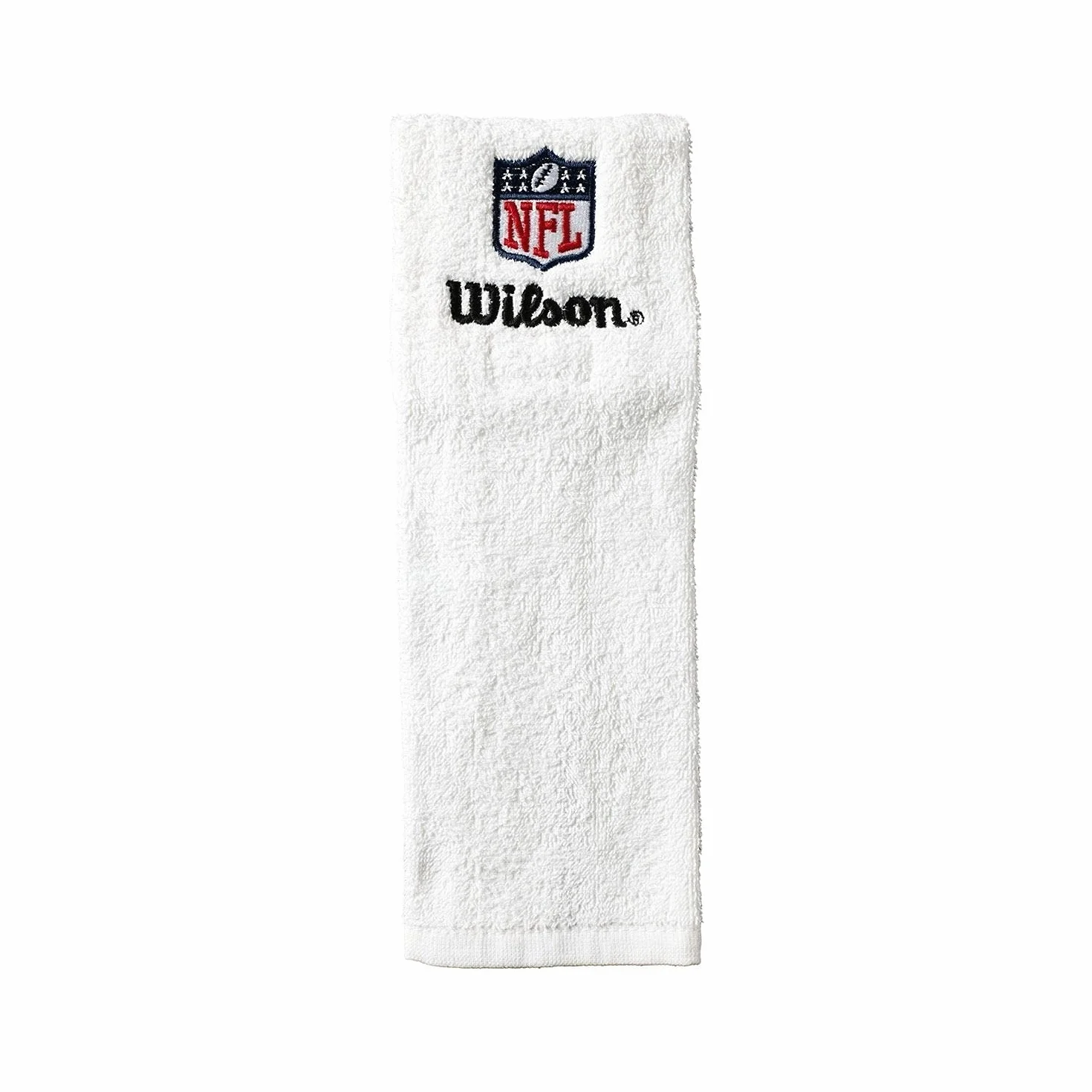 Wilson Ręcznik piłkarski NFL FIELD TOWEL bawełna z rzepem biały