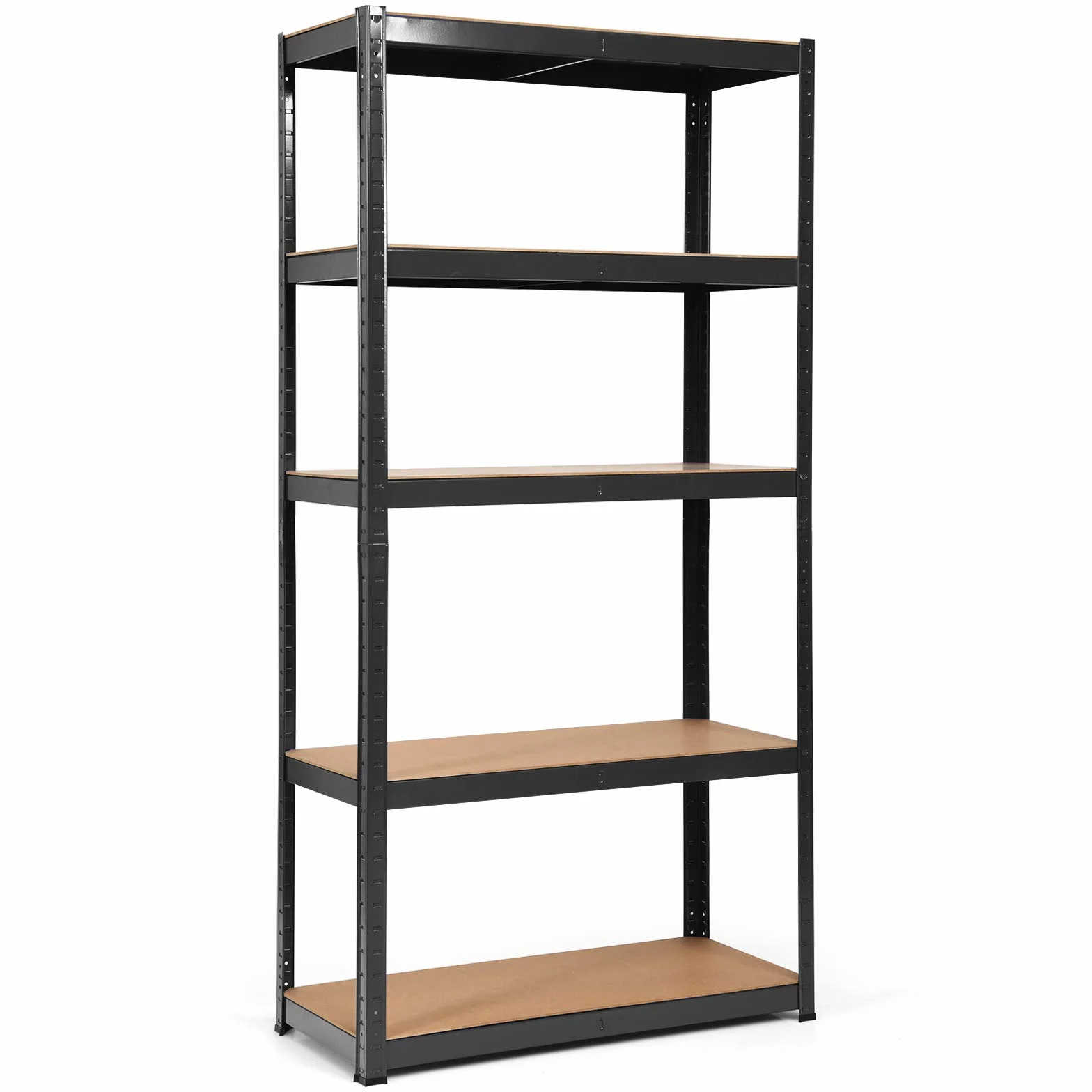 GOPLUS Regał magazynowy 5 półek 175 kg ocynkowany 90x40x180 cm