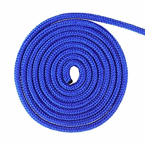 G2PLUS Lina 30 m x 6 mm Niebieska lina PP Sznurek do wiązania Nylonowa lina wielofunkcyjna Obciążenie rozrywające: 260 kg