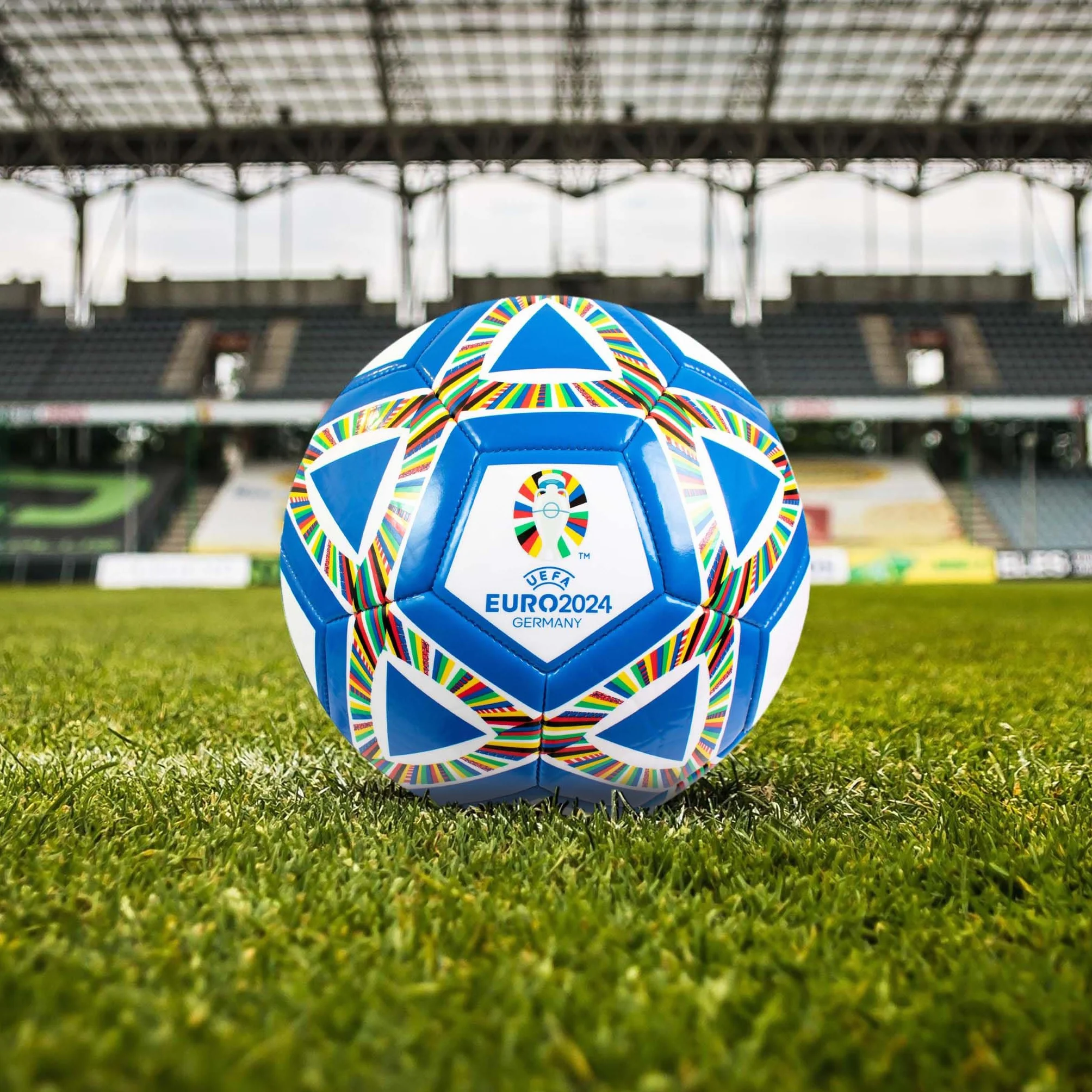 Hy-Pro Euro 2024 piłka nożna, rozmiar 5, oficjalna licencja, UEFA, trening, mecz, towar, kolekcja dla dzieci i dorosłych