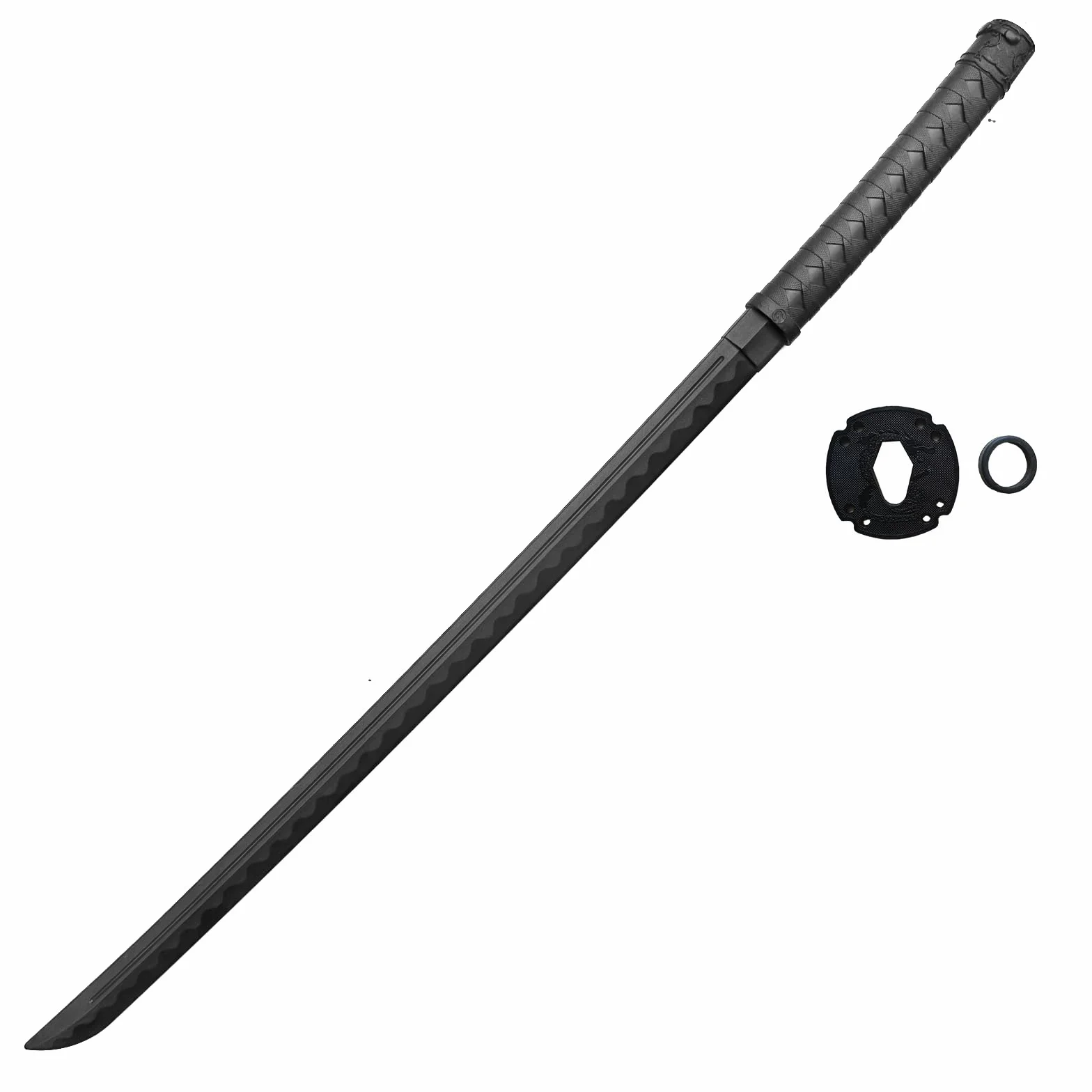 Training Katana japońska szabla z polipropylenu Bokken z Tsuba 105 cm