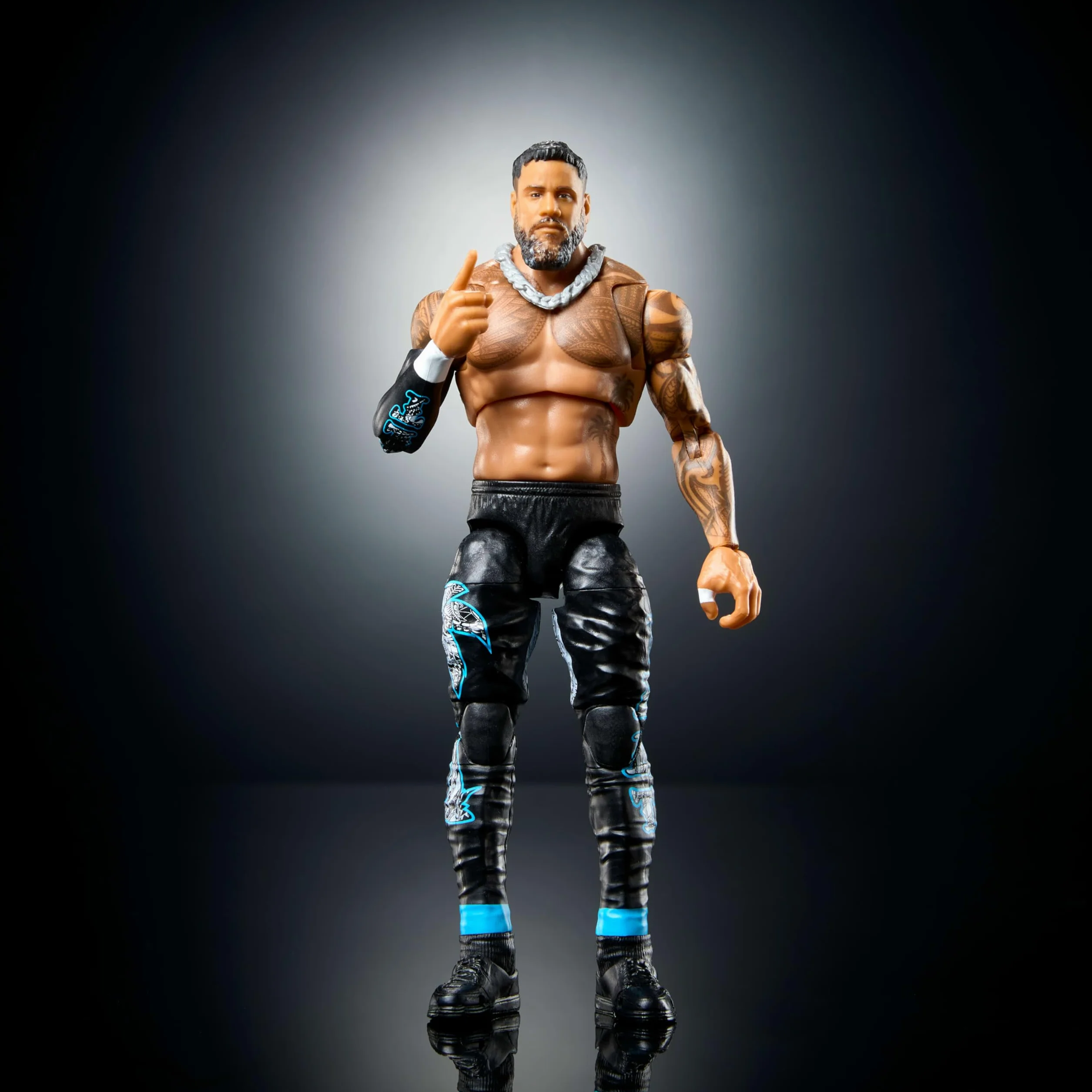 Mattel WWE Ultimate Edition Jey USO 15 cm figurka kolekcjonerska 30 punktów artykulacji