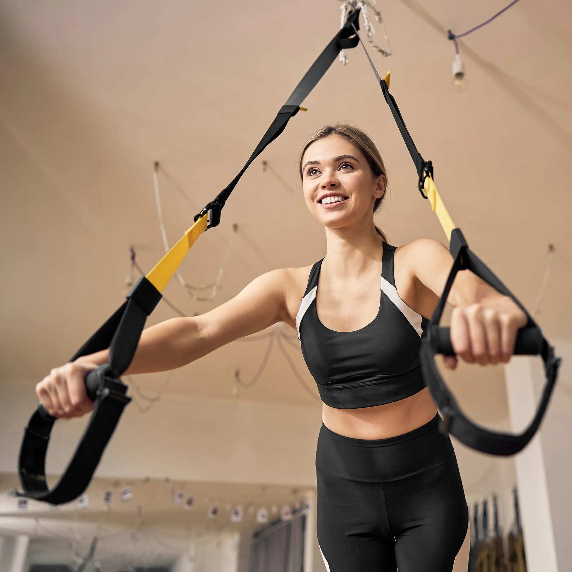 Rebel Electro Taśmy Pasy Treningowe TRX Crossfit Fitness do Drzwi